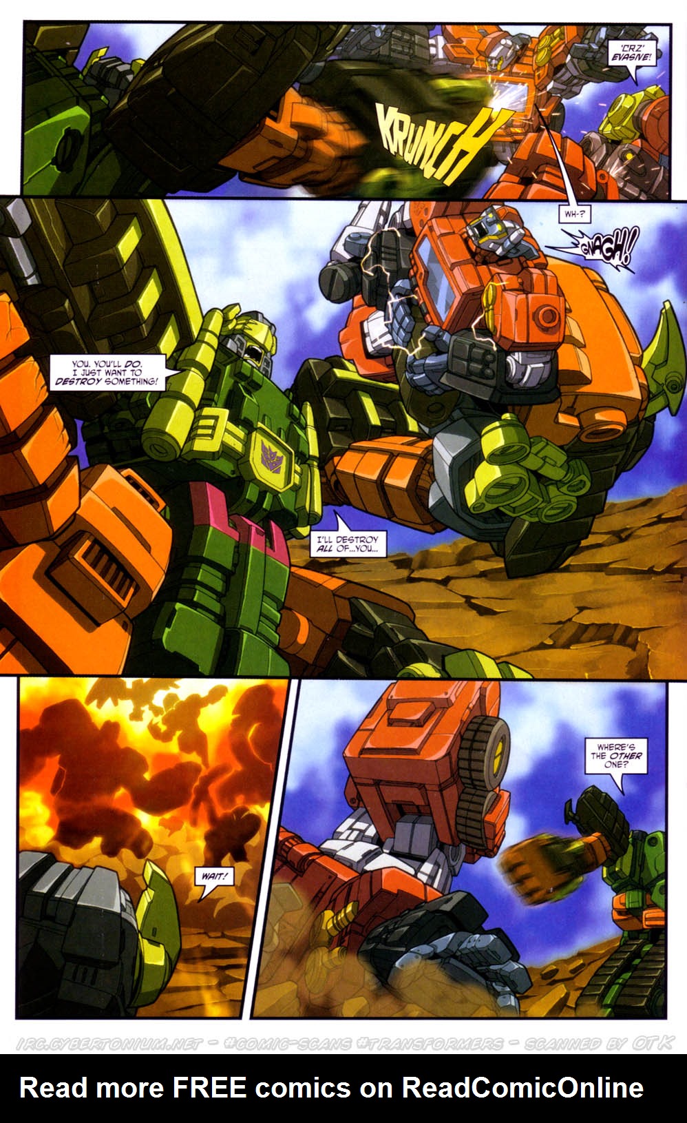Read online Transformers Energon comic -  Issue #23 - 14