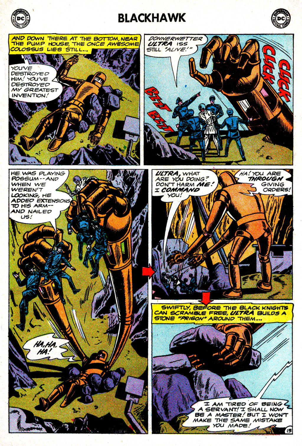 Read online Blackhawk (1957) comic -  Issue #181 - 17