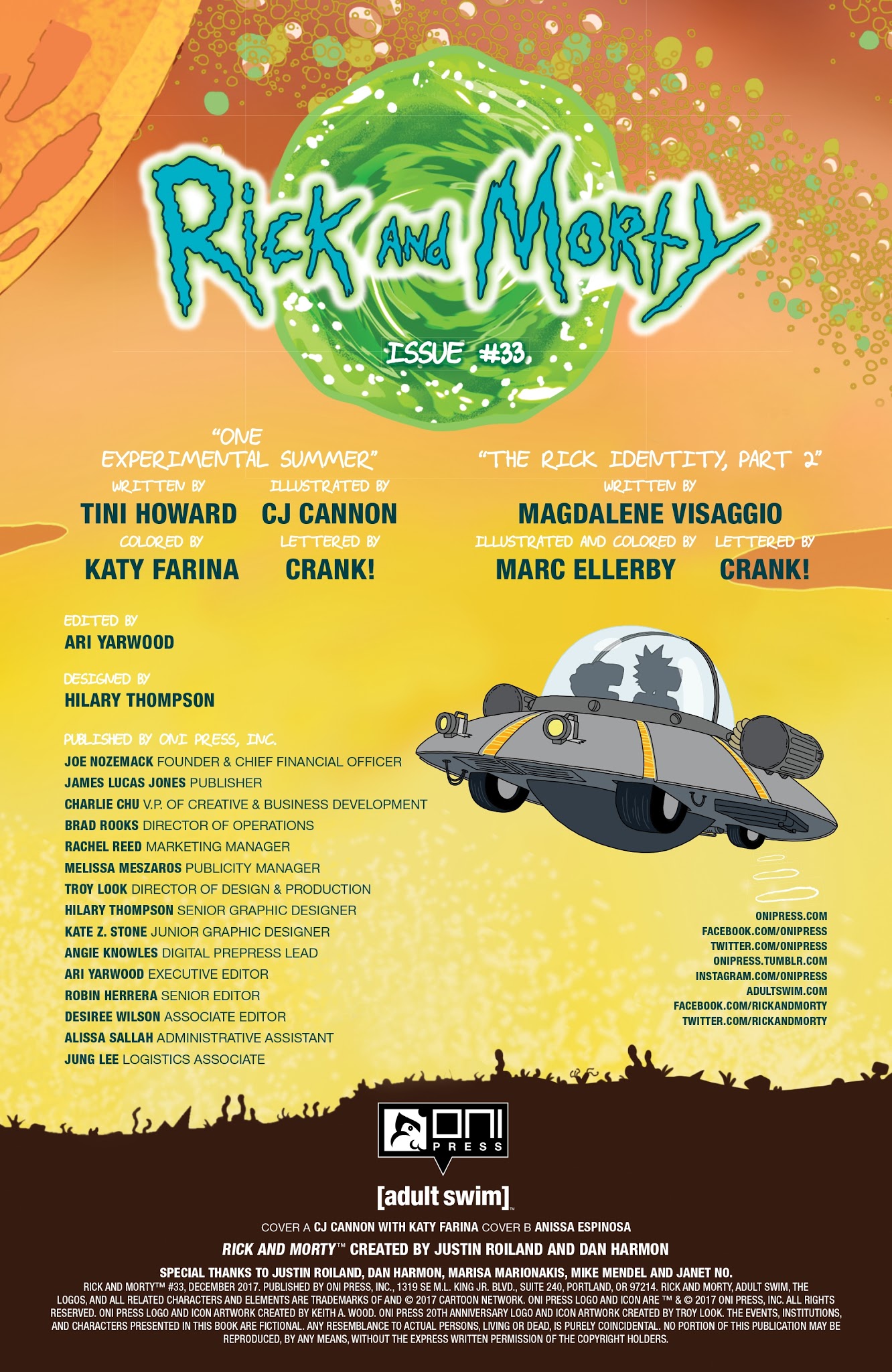 Read online Rick and Morty comic -  Issue #33 - 2