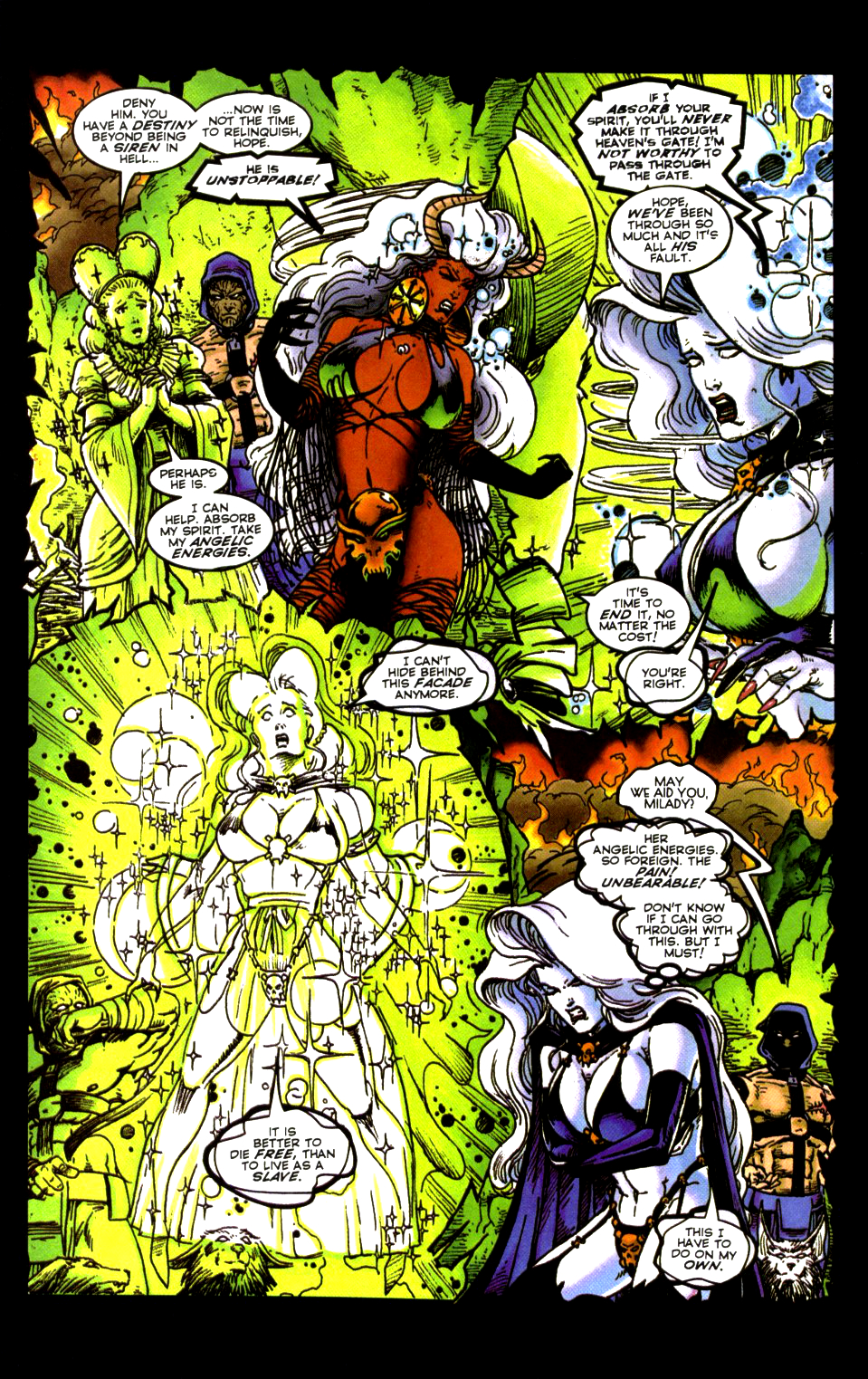 Read online Lady Death II: Between Heaven & Hell comic -  Issue #4 - 10