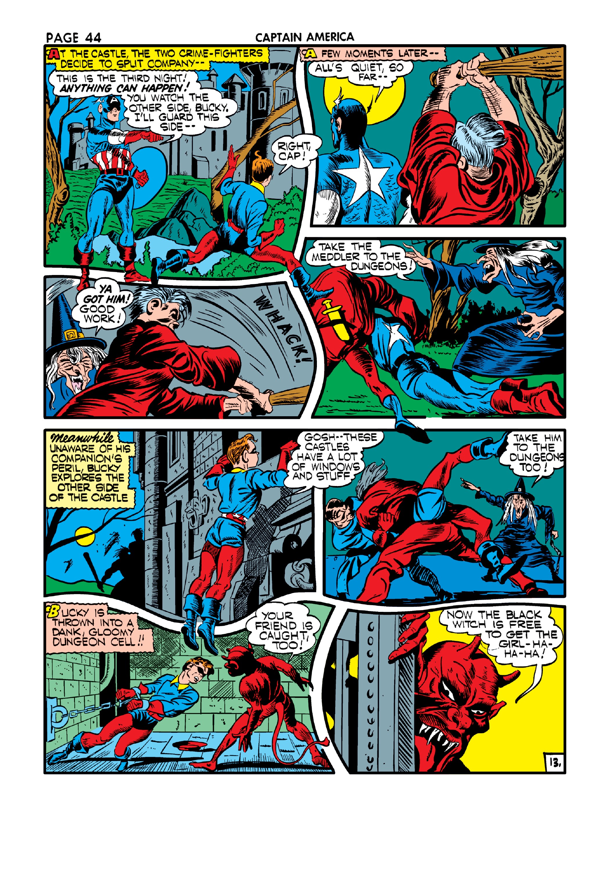 Read online Marvel Masterworks: Golden Age Captain America comic -  Issue # TPB 2 (Part 3) - 49