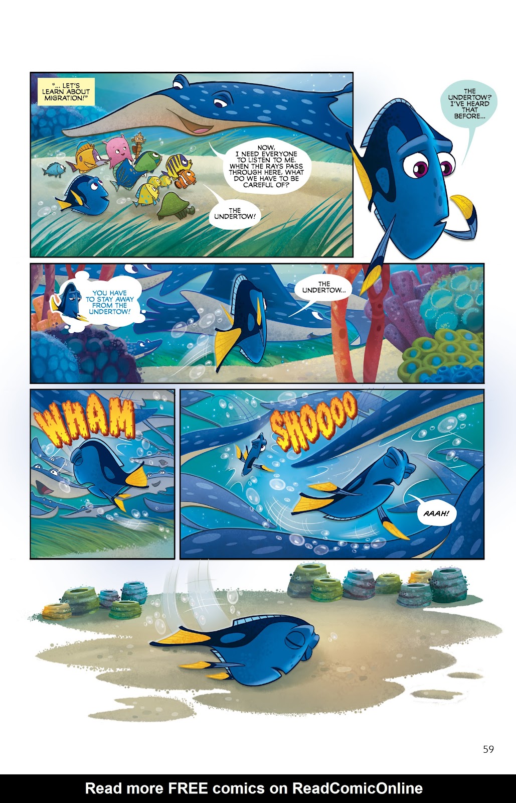 Disney/PIXAR Finding Nemo and Finding Dory: The Story of the Movies in Comics issue TPB - Page 59