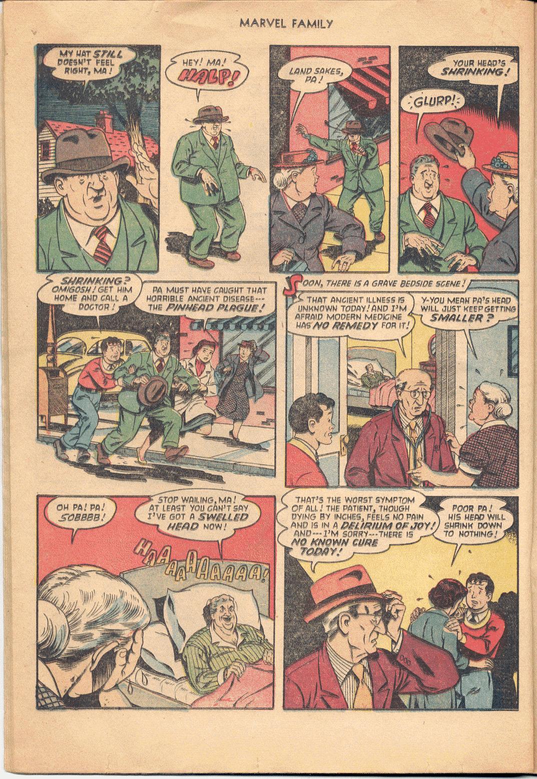 Read online The Marvel Family comic -  Issue #87 - 20