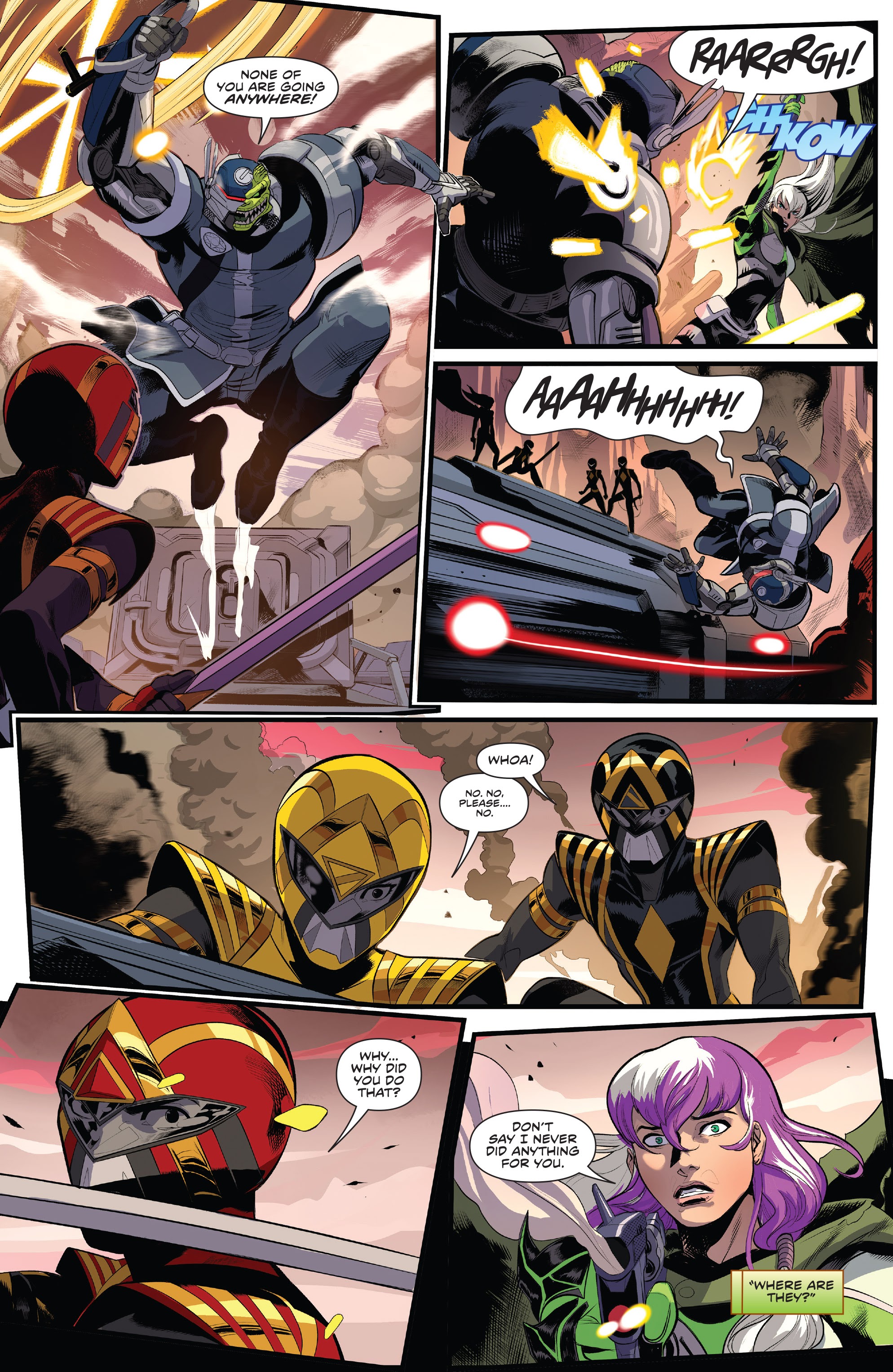 Read online Power Rangers comic -  Issue #6 - 20