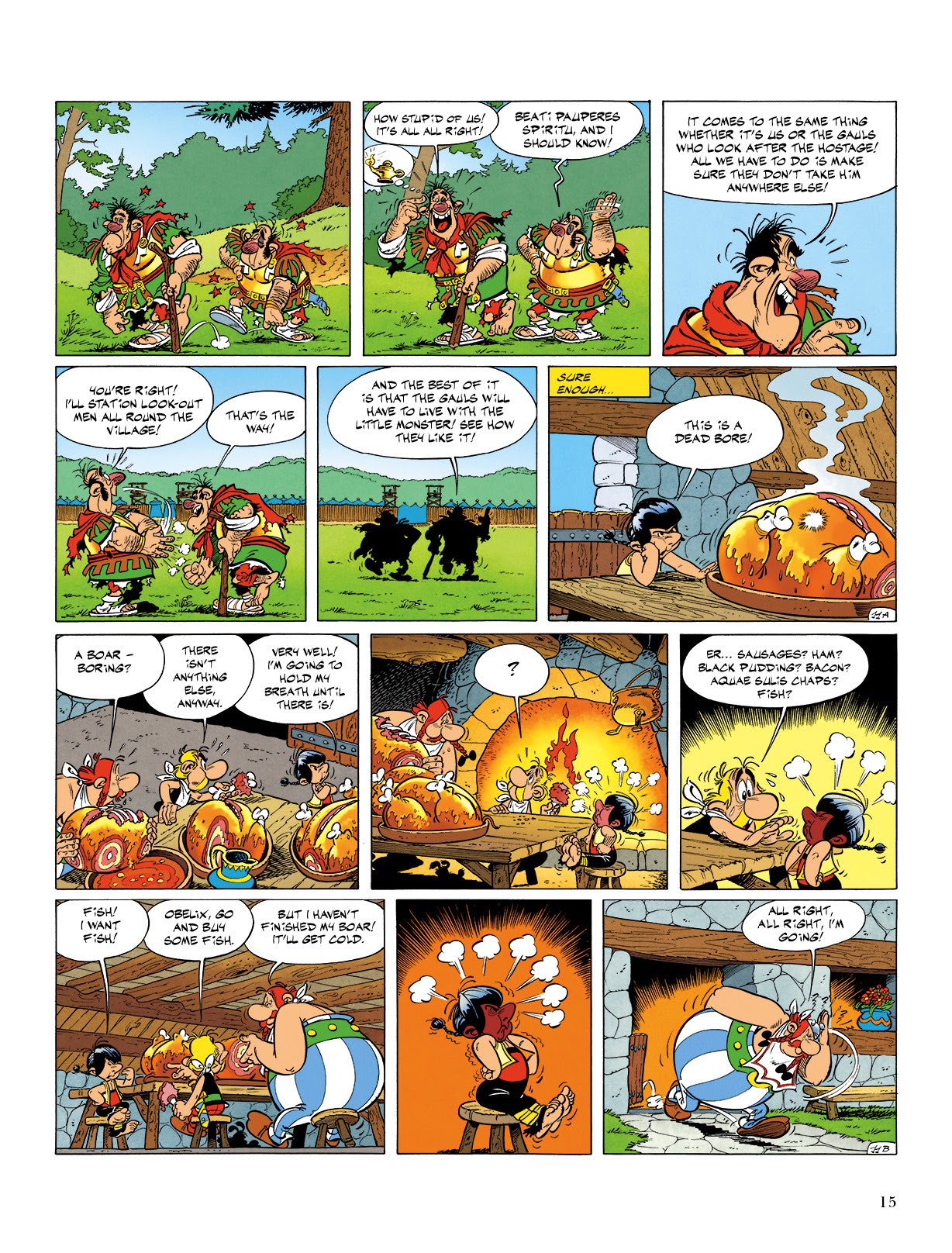 Read online Asterix comic -  Issue #14 - 16
