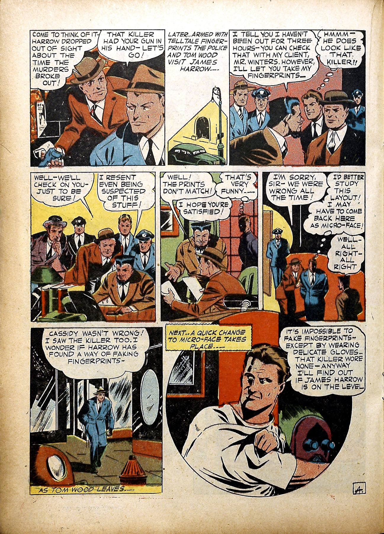 Read online Clue Comics comic -  Issue #3 - 36