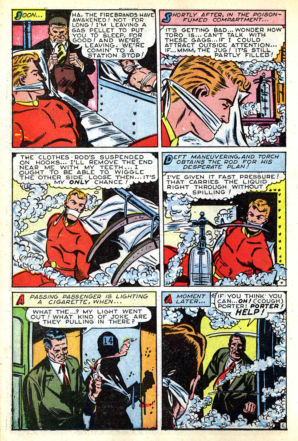 Read online The Human Torch (1940) comic -  Issue #25 - 34