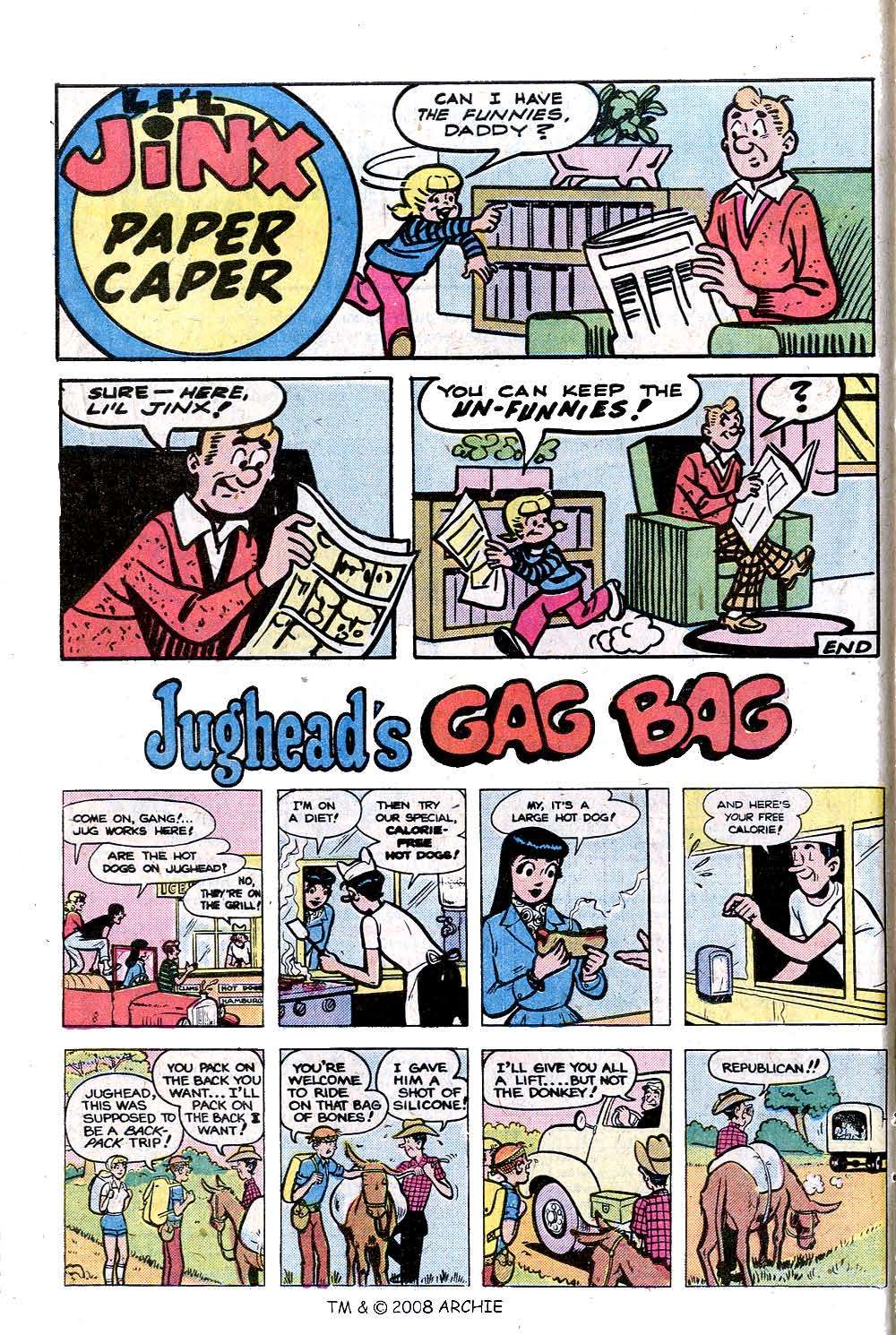 Read online Jughead (1965) comic -  Issue #278 - 10