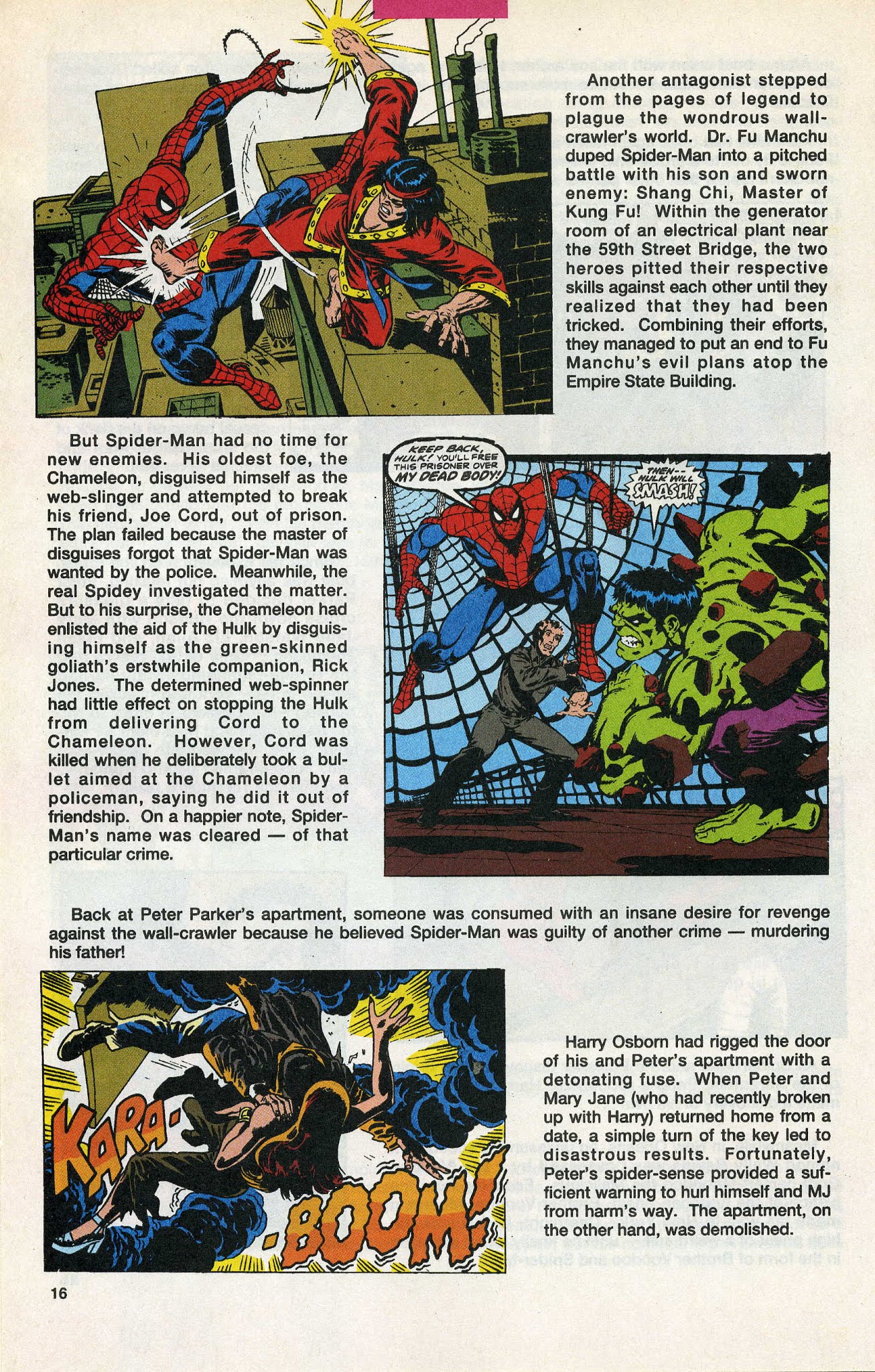 Read online Spider-Man Saga (1991) comic -  Issue #2 - 18