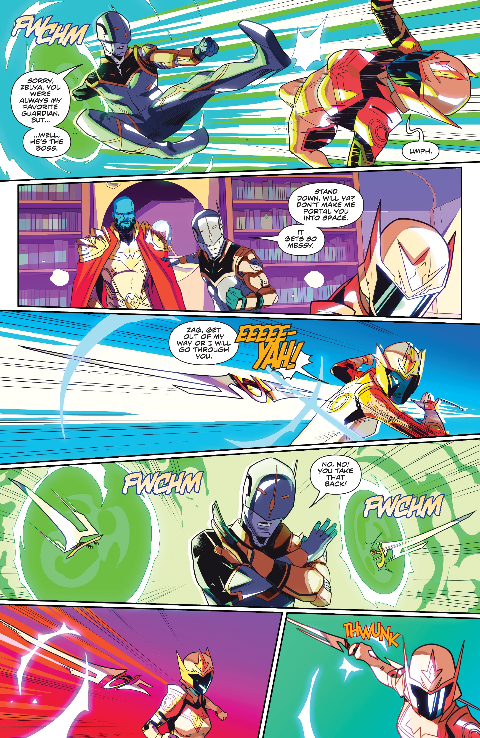 Read online Mighty Morphin comic -  Issue #11 - 21