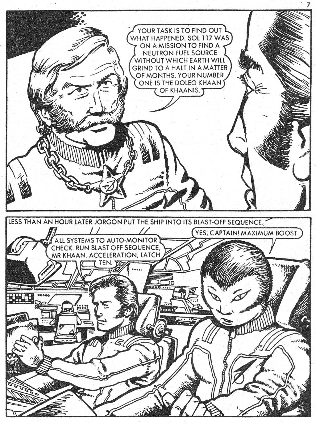 Read online Starblazer comic -  Issue #4 - 7