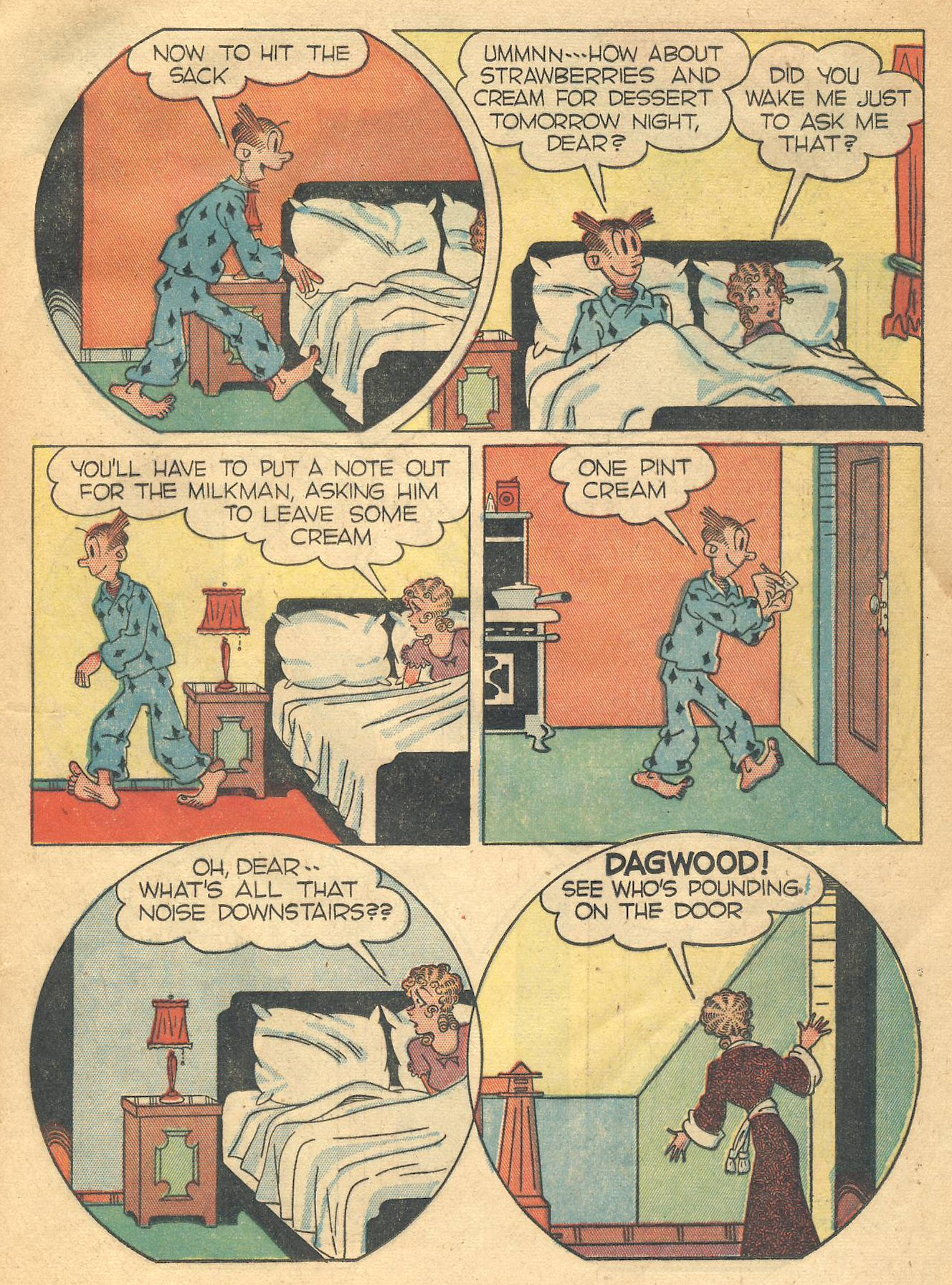 Read online Blondie Comics (1947) comic -  Issue #1 - 25