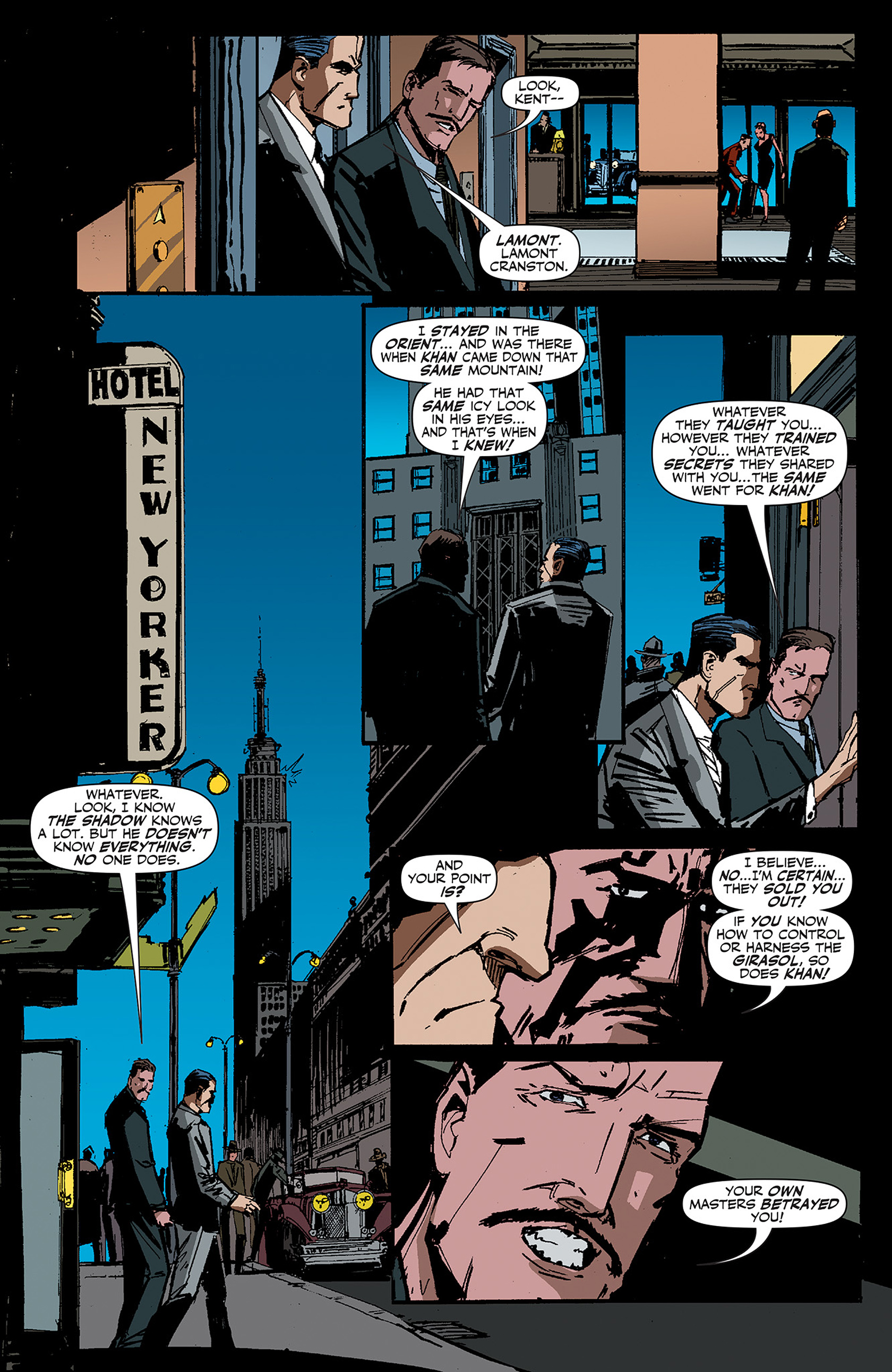 Read online The Shadow/Green Hornet: Dark Nights comic -  Issue #3 - 13