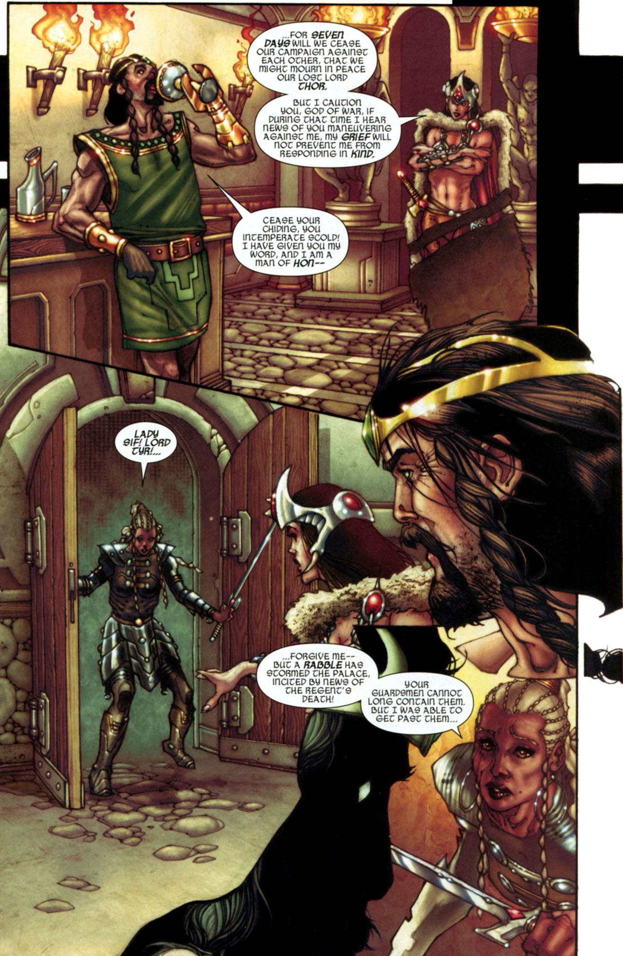 Read online Thor: For Asgard comic -  Issue #6 - 6