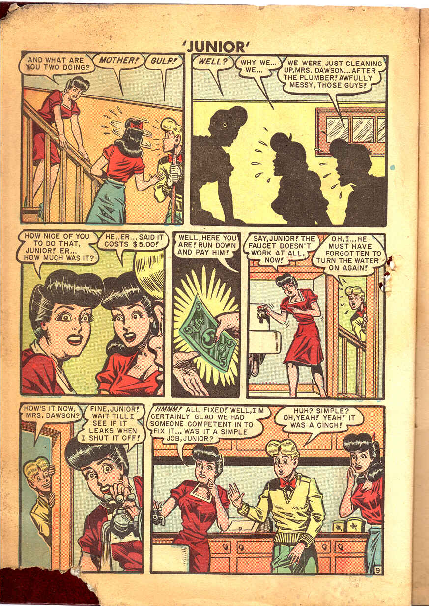 Read online Junior (1947) comic -  Issue #16 - 10