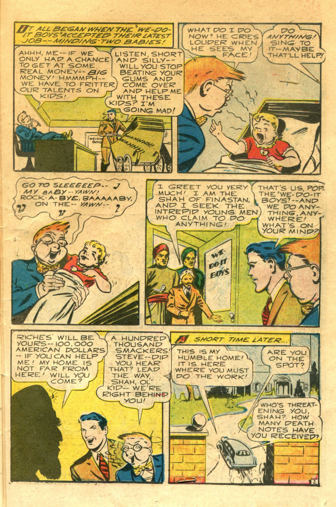 Read online Exciting Comics comic -  Issue #52 - 36