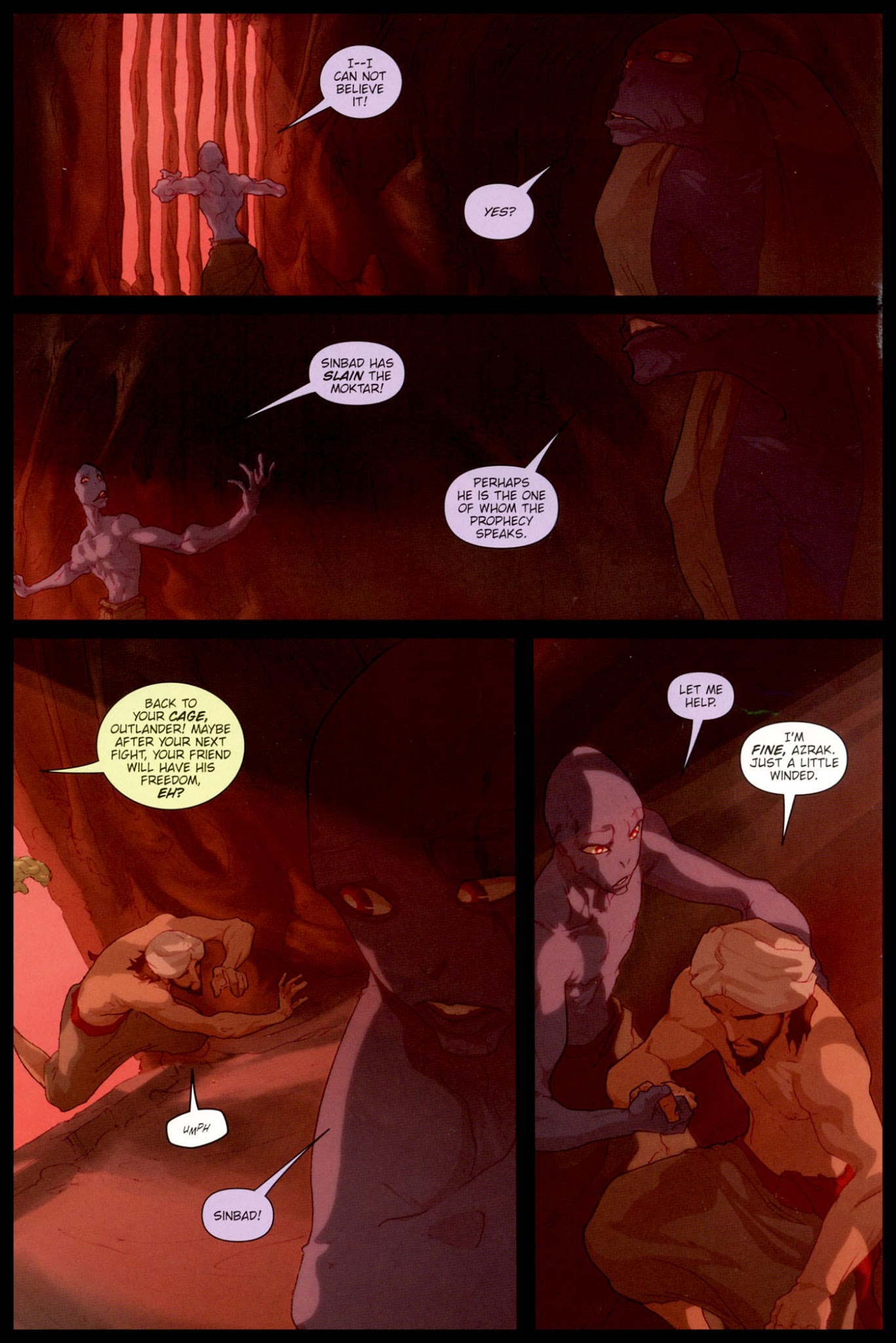 Read online Sinbad: Rogue of Mars comic -  Issue #1 - 13