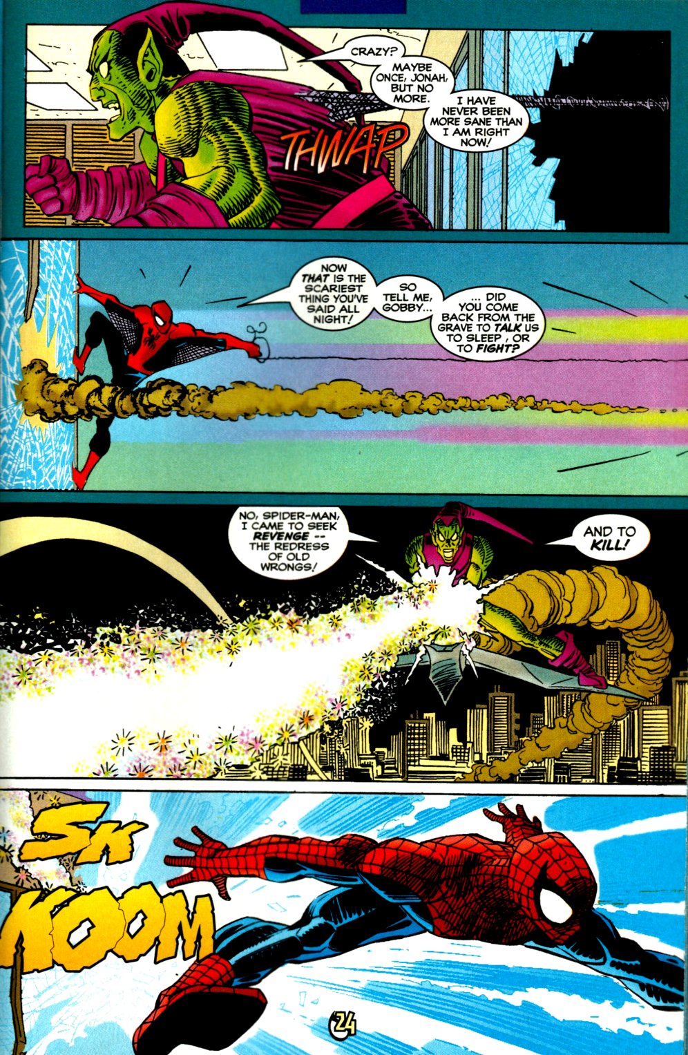 Read online Spider-Man (1990) comic -  Issue #75 - The Night Of The Goblin - 21