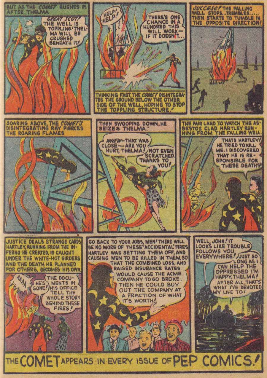 Read online Pep Comics comic -  Issue #10 - 21