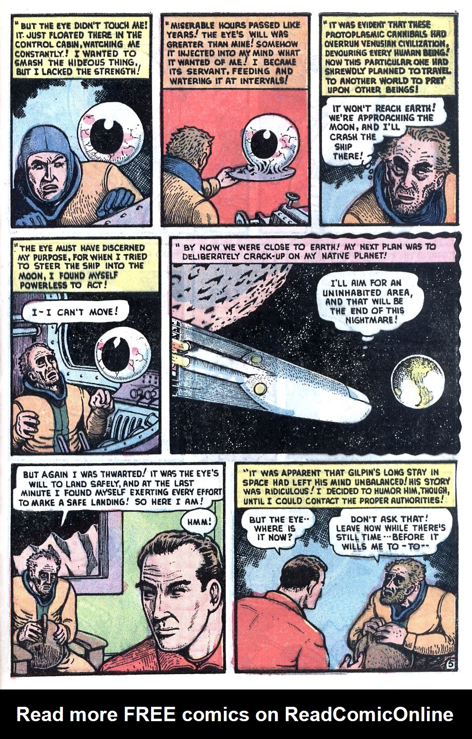 Read online Mystic (1951) comic -  Issue #6 - 6