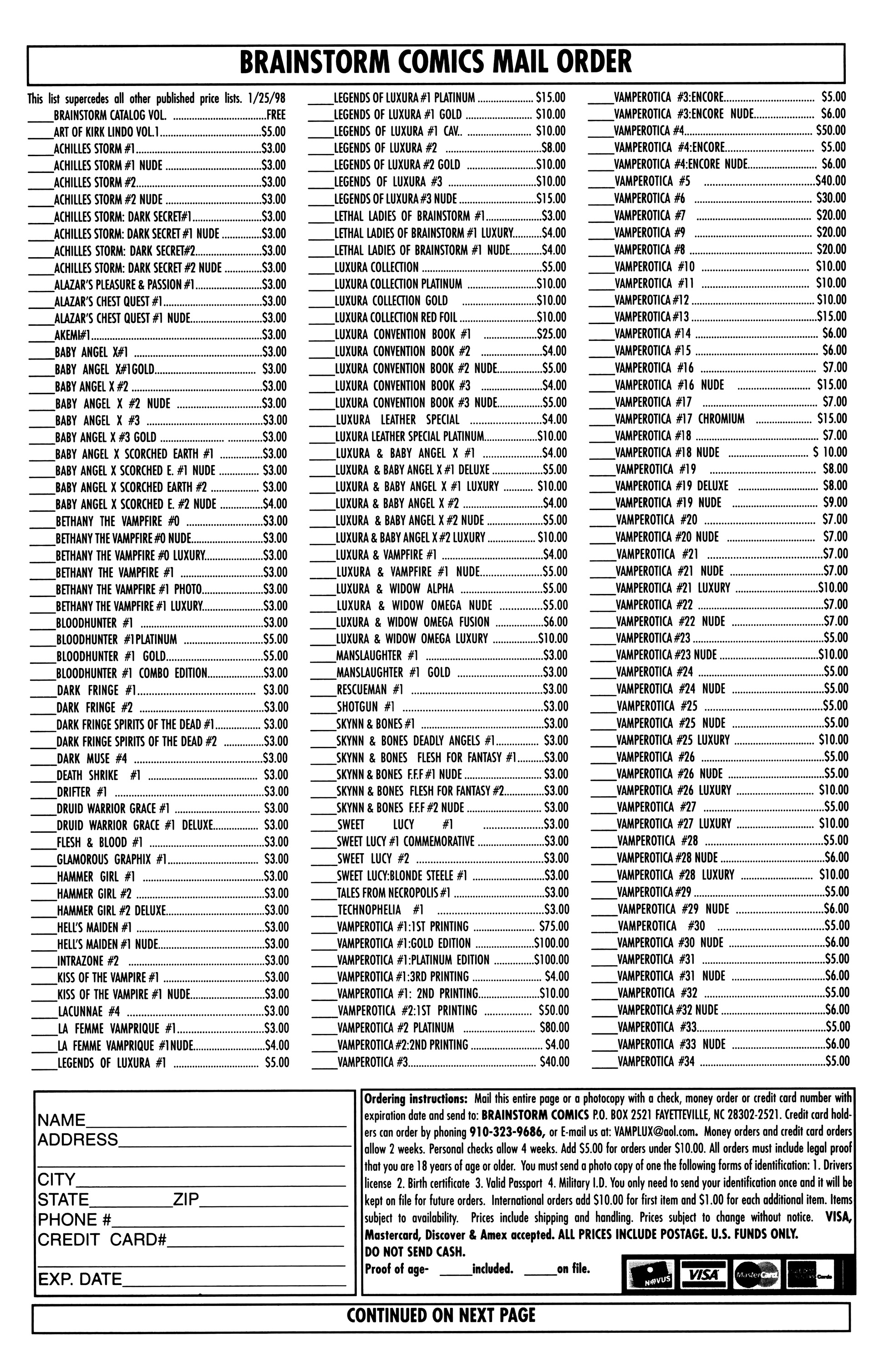 Read online Vamperotica comic -  Issue #35 - 25