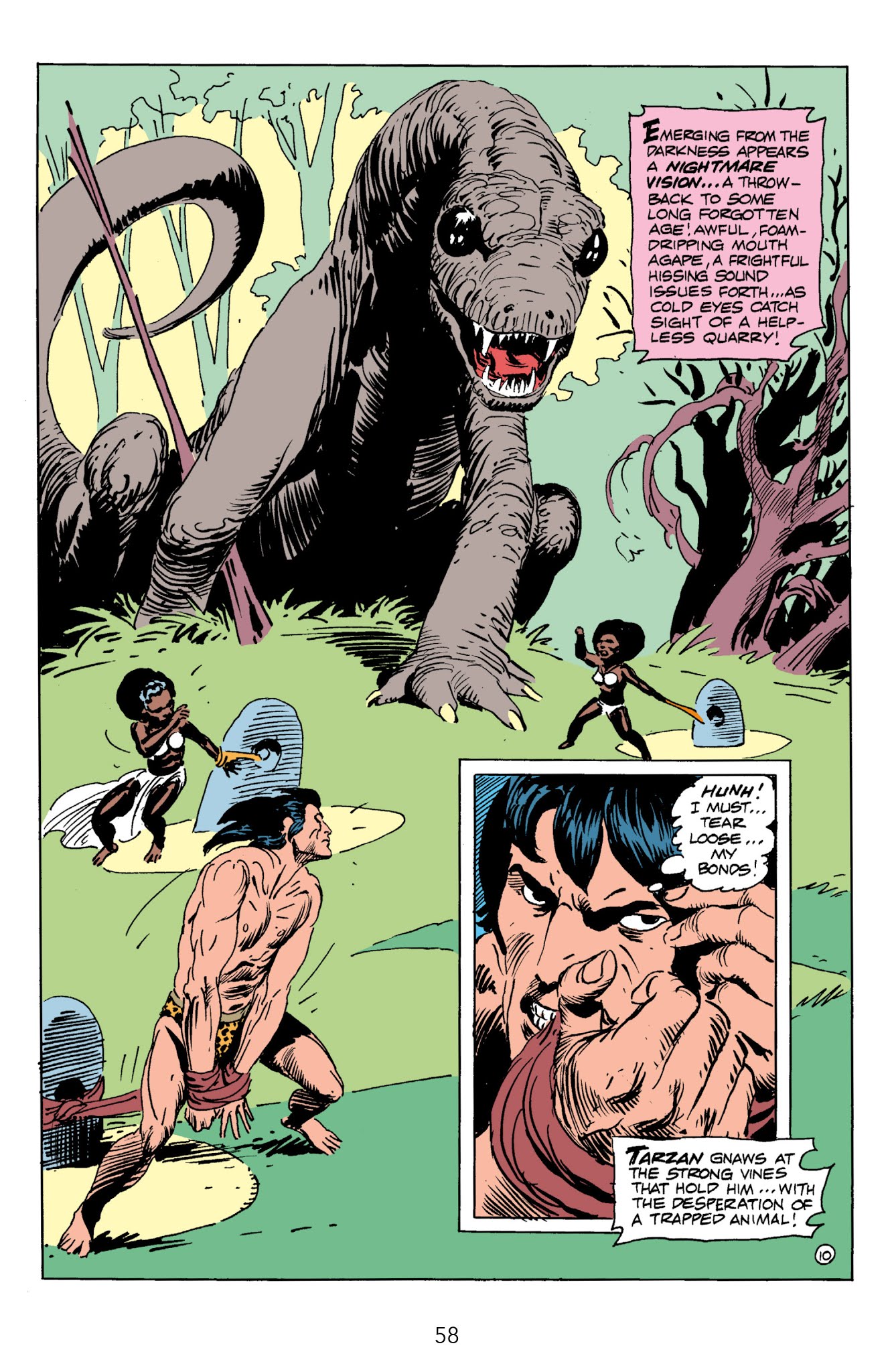 Read online Edgar Rice Burroughs' Tarzan The Joe Kubert Years comic -  Issue # TPB 3 (Part 1) - 59