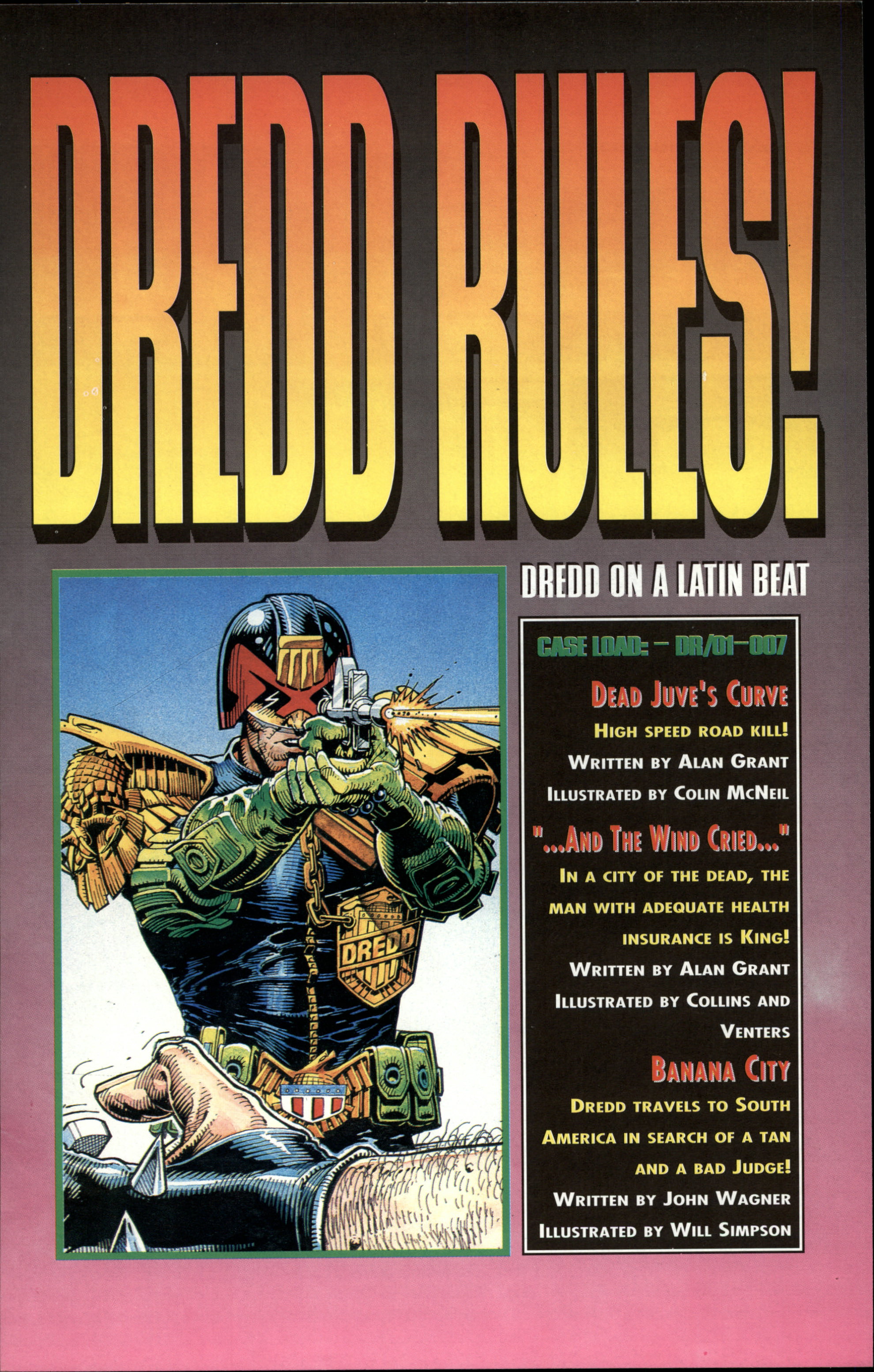 Read online Dredd Rules! comic -  Issue #7 - 3
