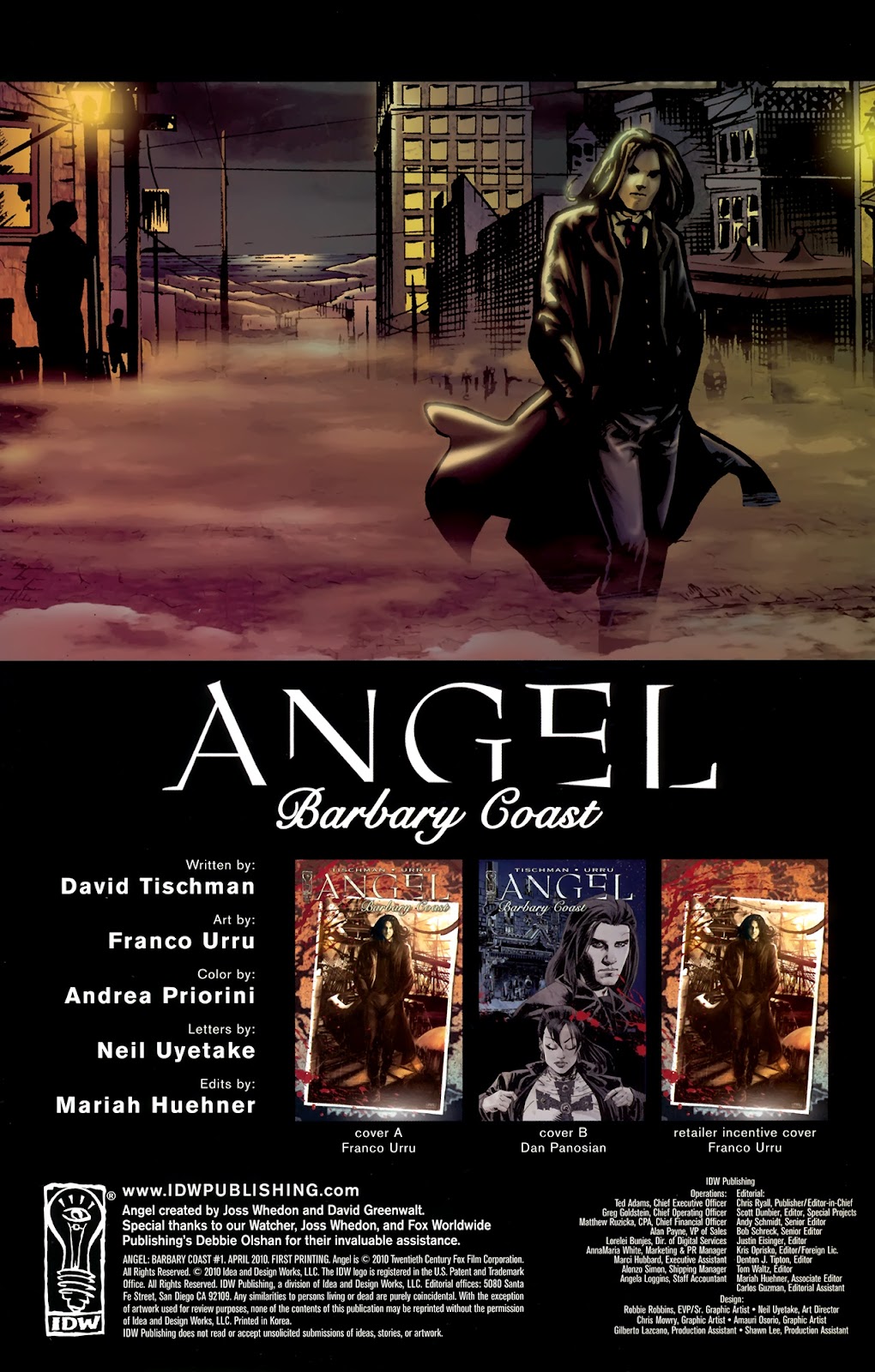 Angel: Barbary Coast issue 1 - Page 3