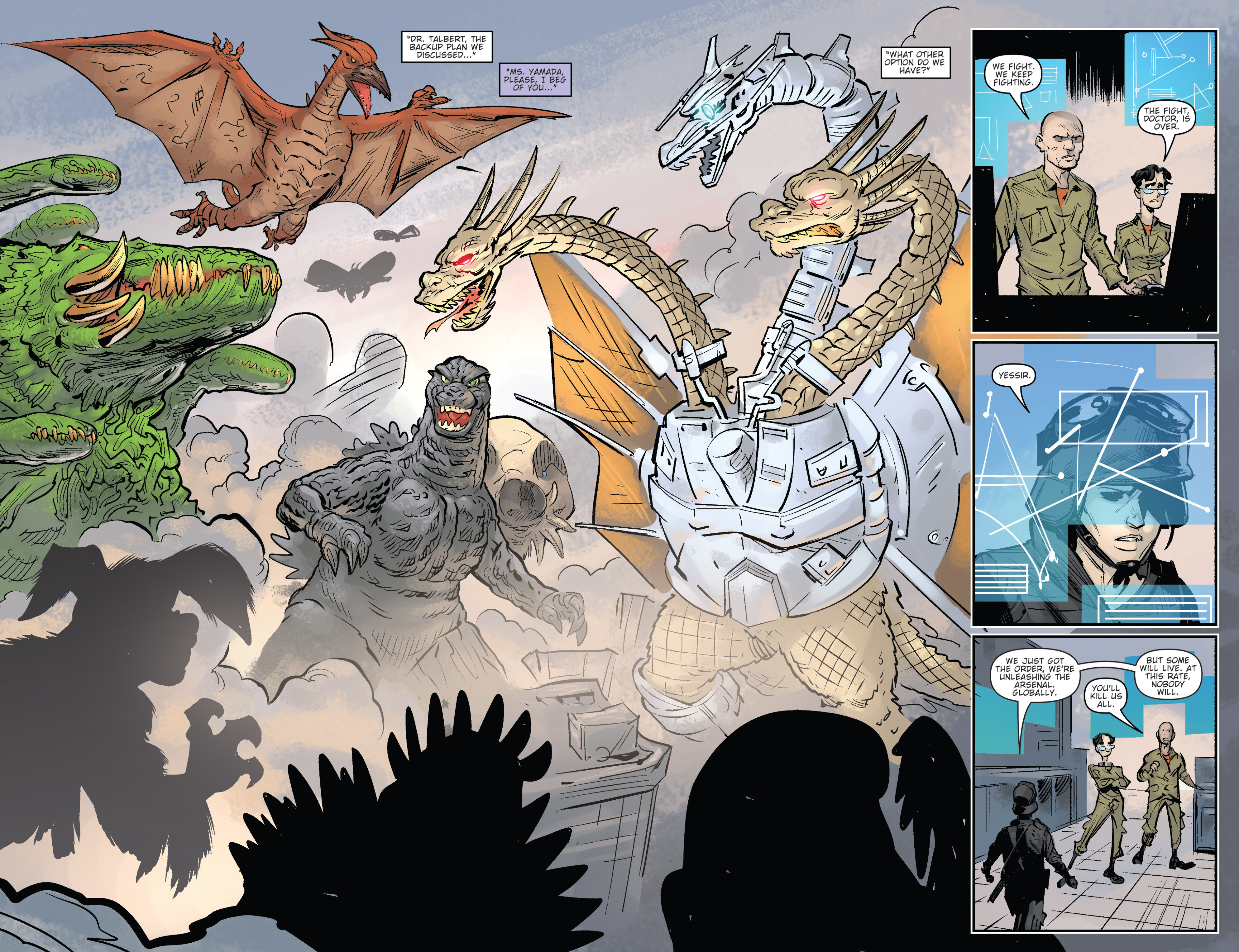 Read online Godzilla: Oblivion comic -  Issue #5 - 4