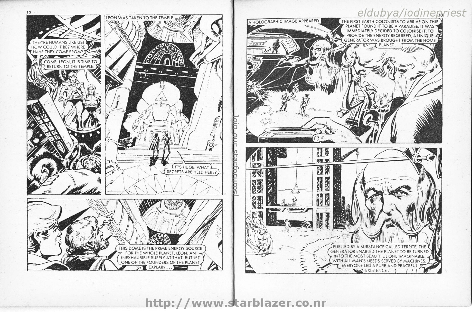 Read online Starblazer comic -  Issue #33 - 8