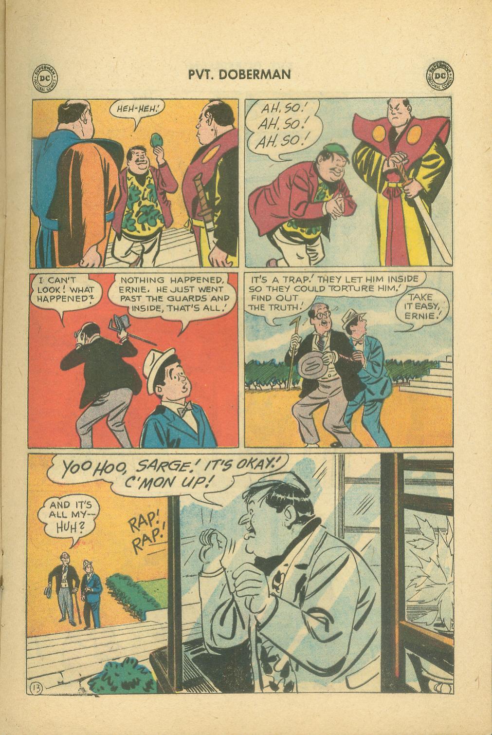 Read online Sgt. Bilko's Pvt. Doberman comic -  Issue #7 - 17