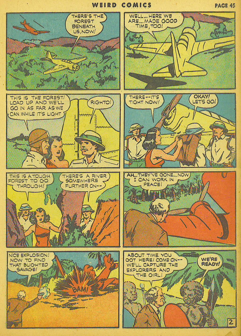 Read online Weird Comics comic -  Issue #11 - 45