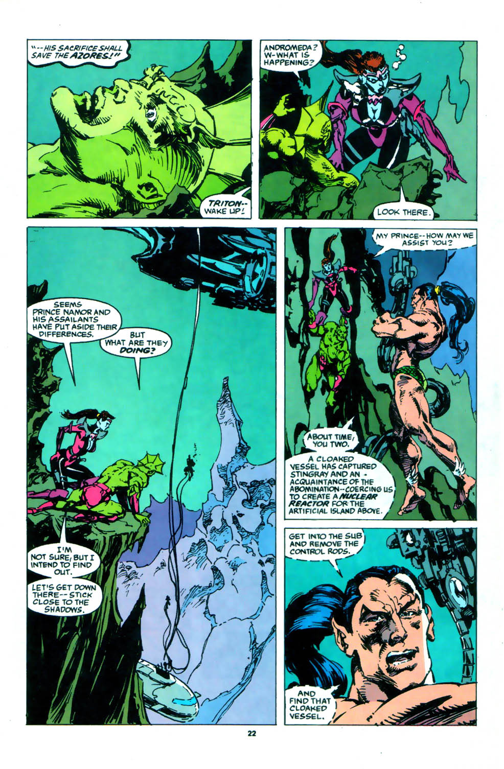 Read online Namor, The Sub-Mariner comic -  Issue #59 - 17