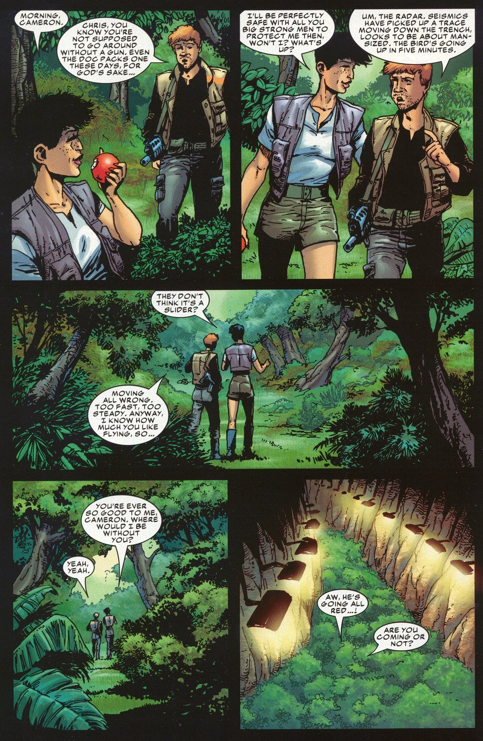 Read online Just A Pilgrim: Garden of Eden comic -  Issue #1 - 6