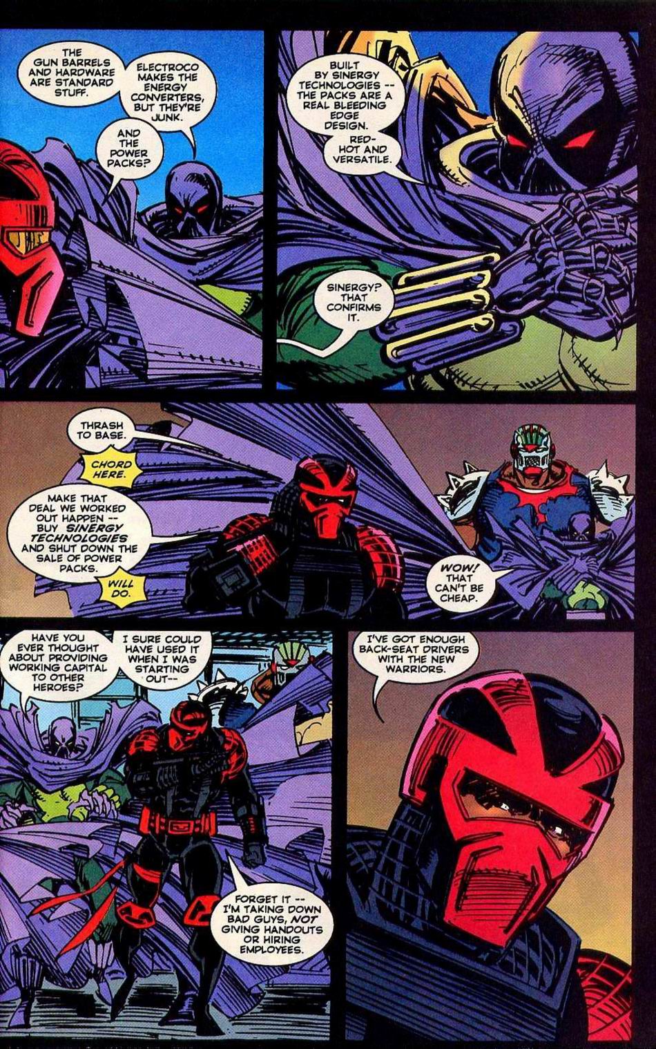 Read online Night Thrasher comic -  Issue #16 - 22