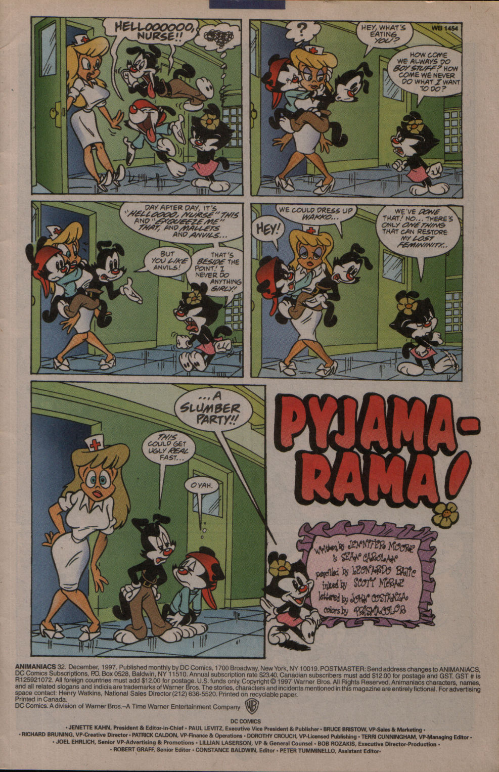 Read online Animaniacs comic -  Issue #32 - 2