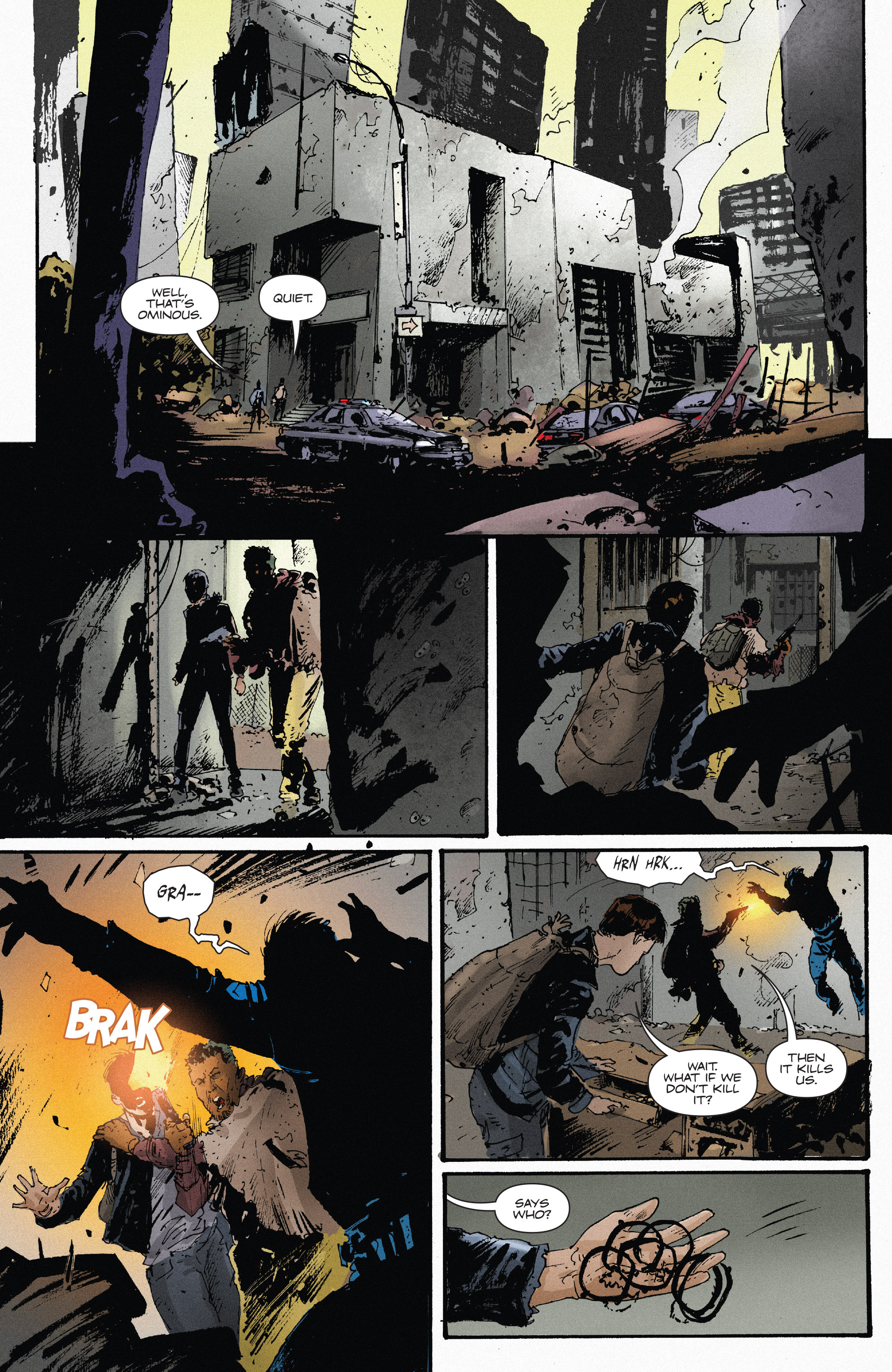 Read online Maze Runner: The Scorch Trials Official Graphic Novel Prelude comic -  Issue # TPB - 52