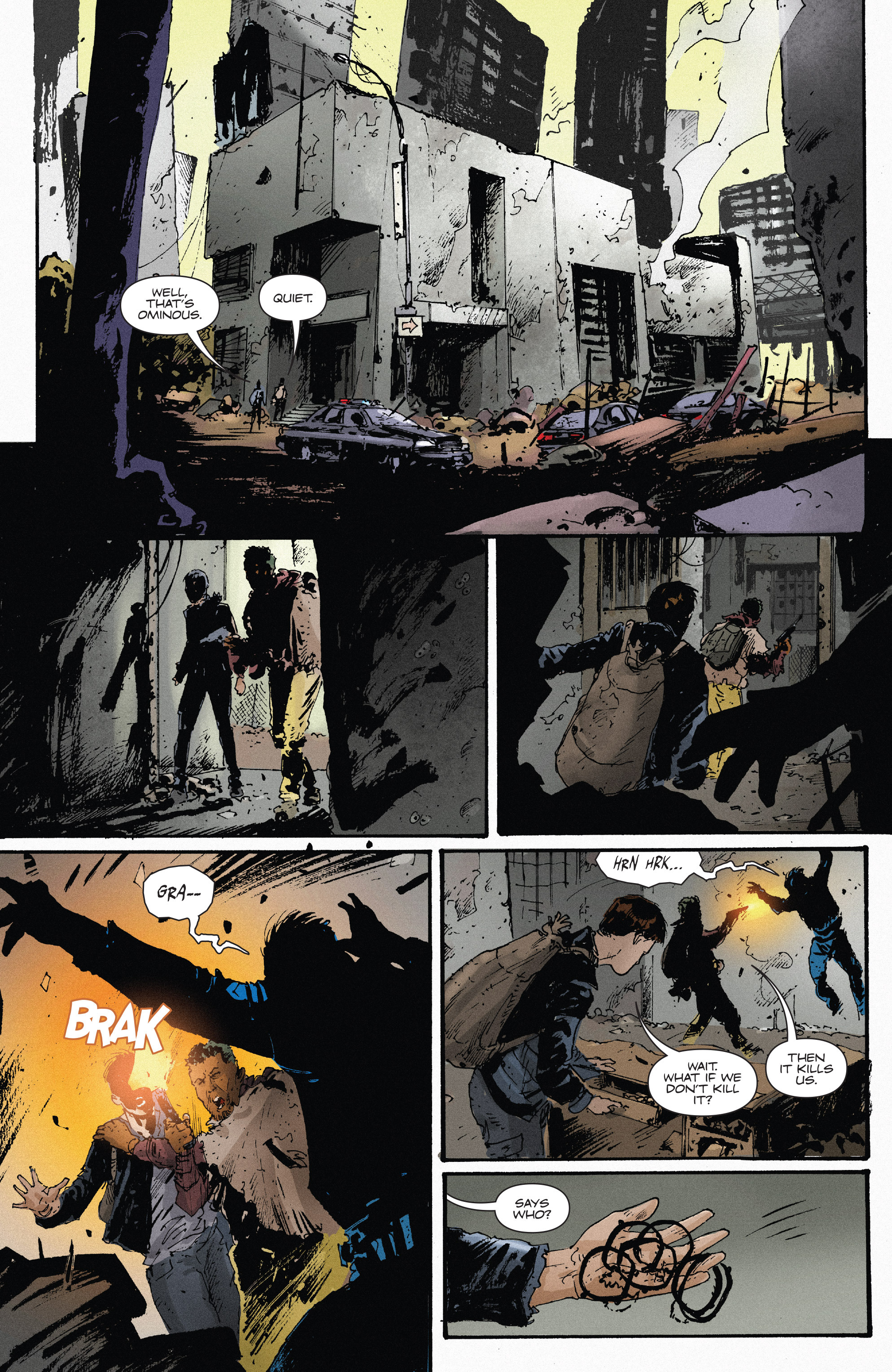 Read online Maze Runner: The Scorch Trials Official Graphic Novel Prelude comic -  Issue # TPB - 52