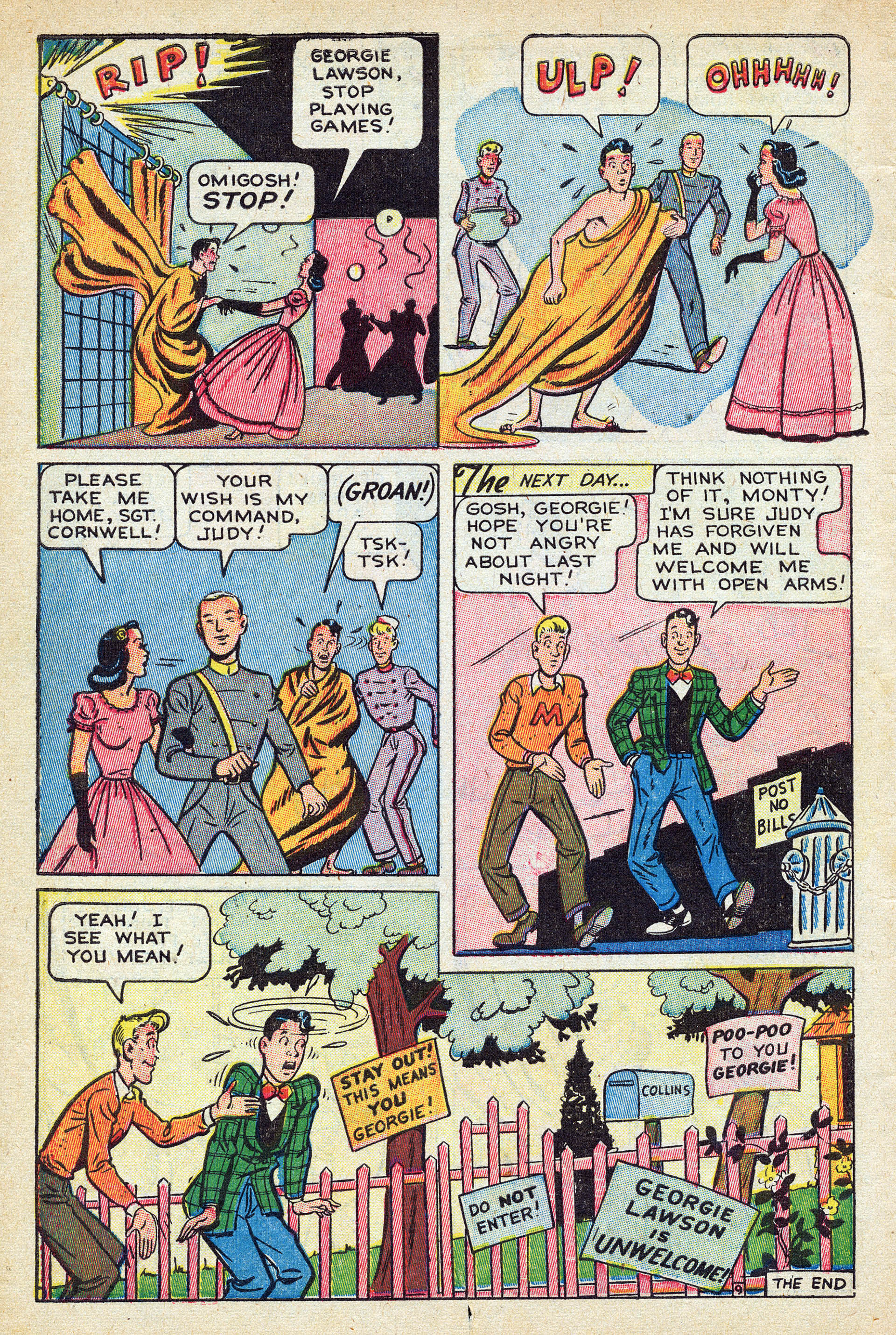 Read online Georgie Comics (1945) comic -  Issue #9 - 48
