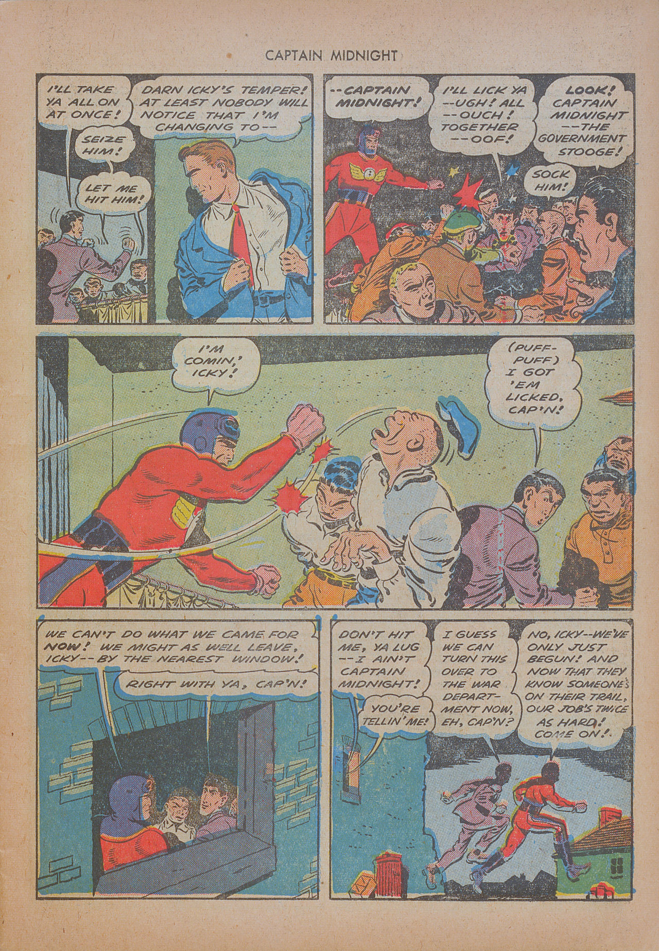 Read online Captain Midnight (1942) comic -  Issue #17 - 11