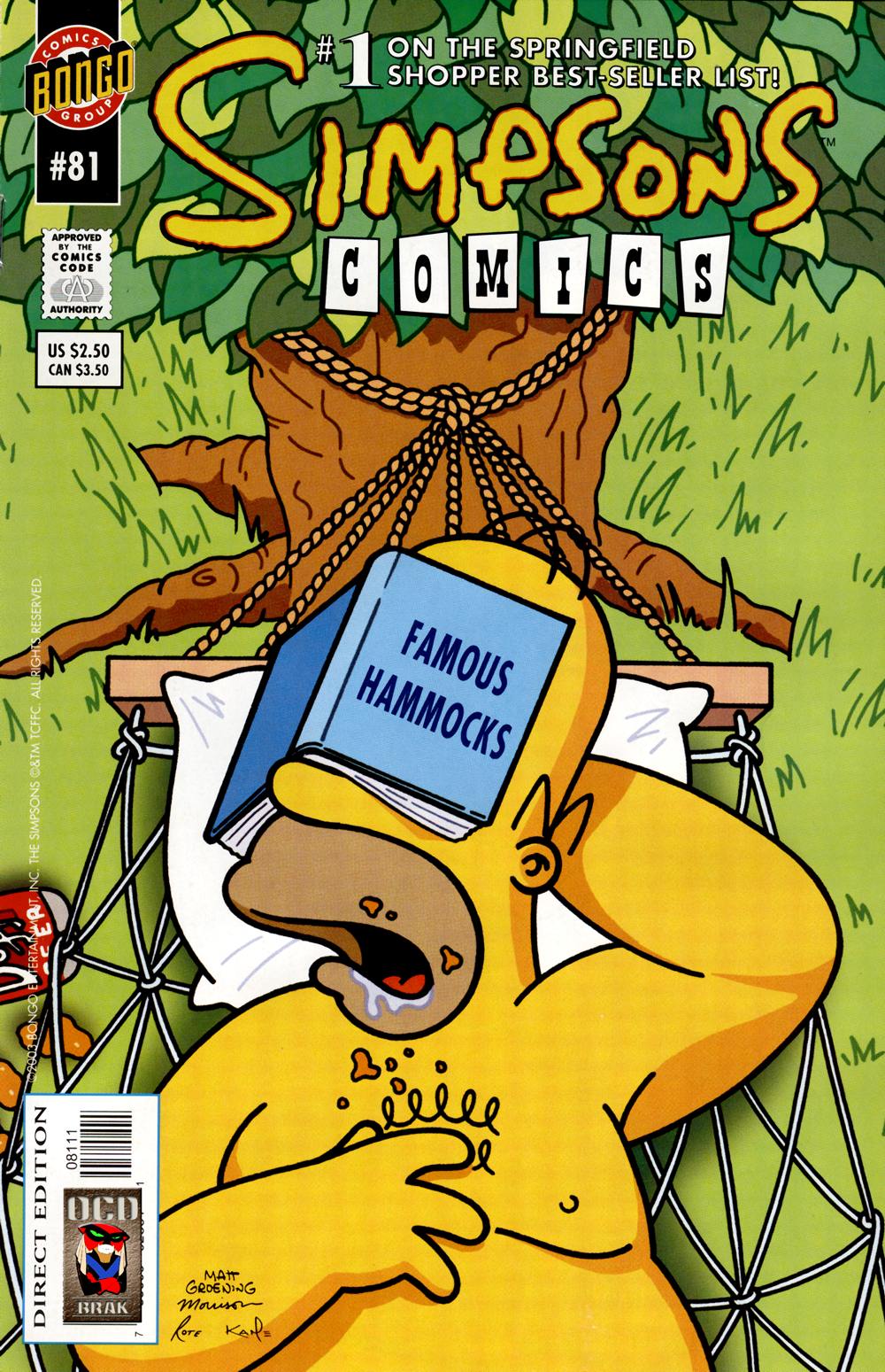 Read online Simpsons Comics comic -  Issue #81 - 1