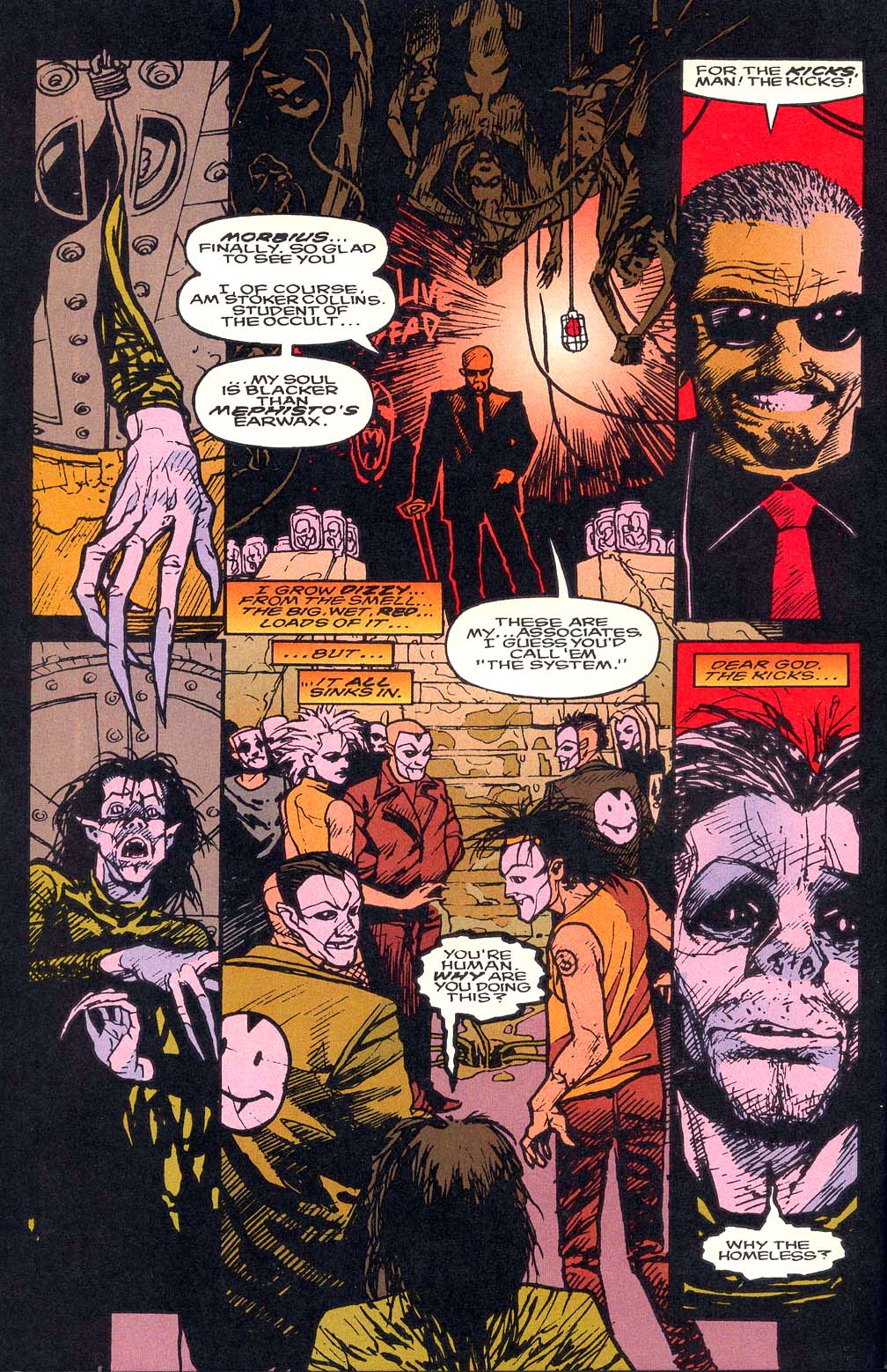Read online Morbius: The Living Vampire (1992) comic -  Issue #25 - 31