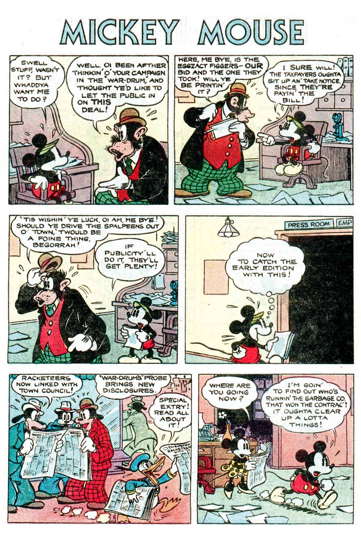 Read online Walt Disney's Mickey Mouse comic -  Issue #223 - 6