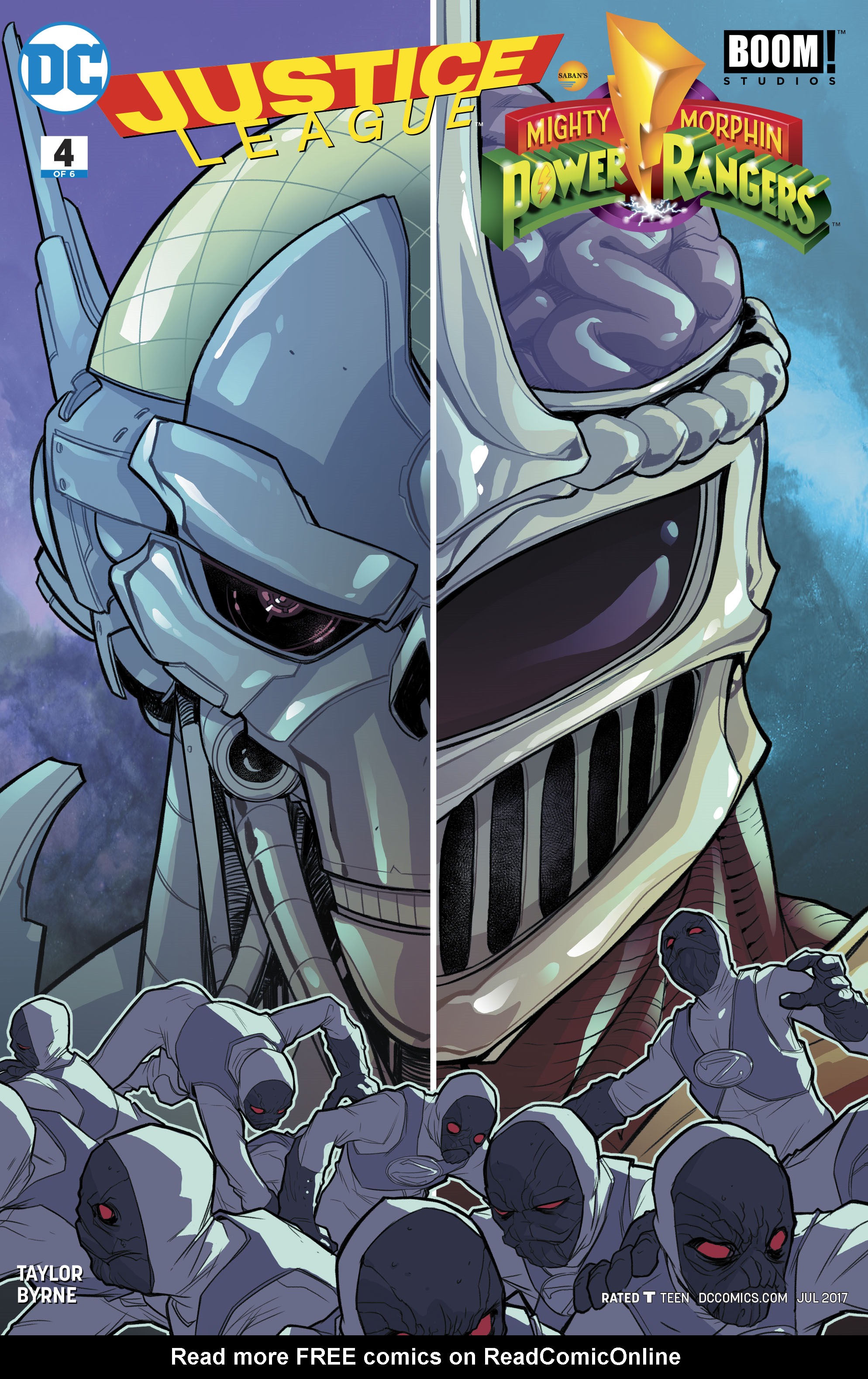 Read online Justice League/Mighty Morphin' Power Rangers comic -  Issue #4 - 1