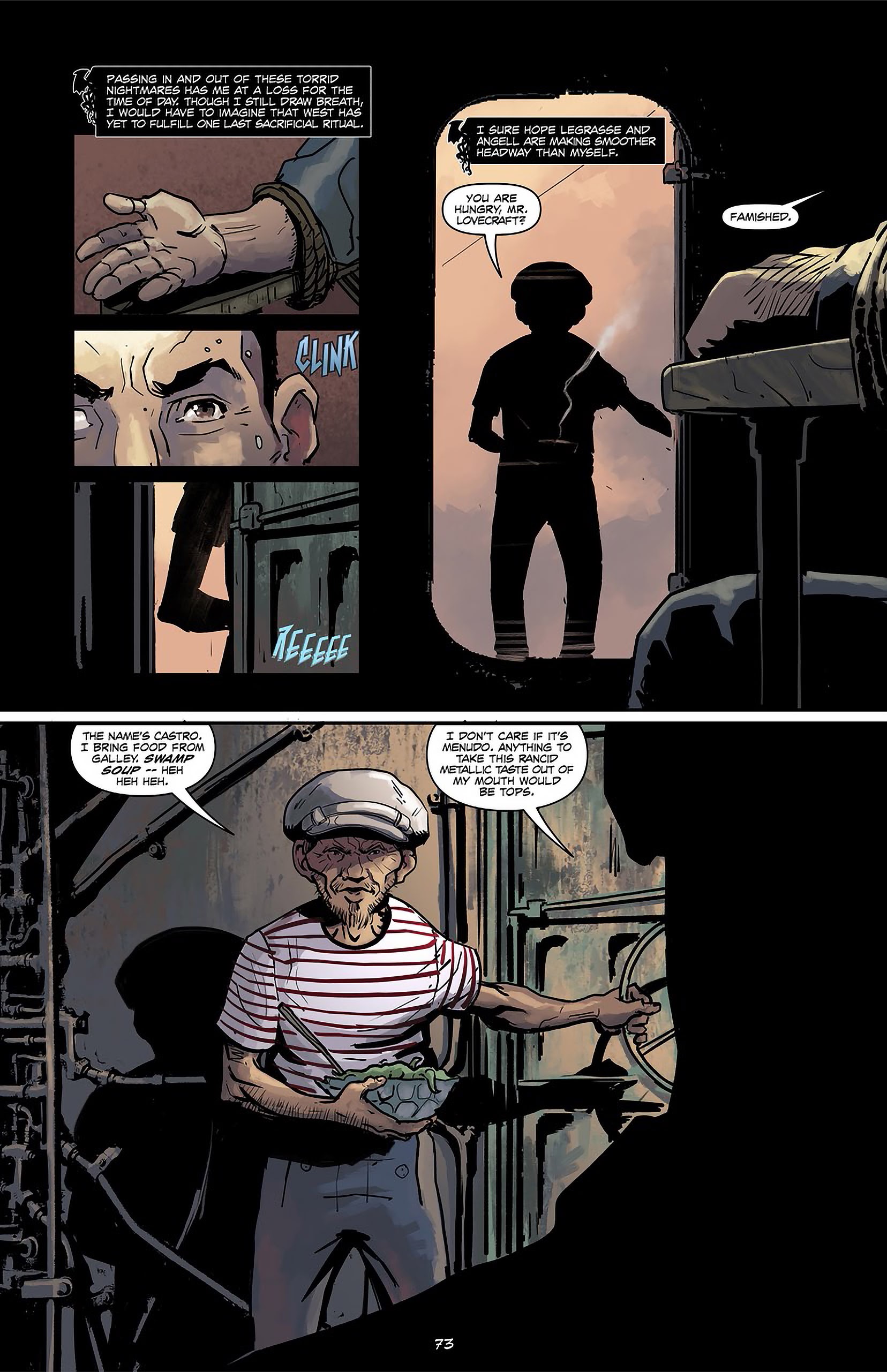 Read online Lovecraft P.I. - The Curious Case of ReAnimator comic -  Issue # TPB - 74