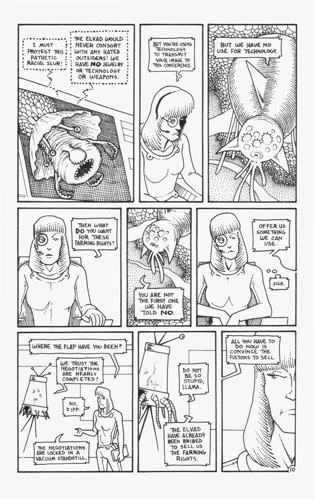 Read online Keif Llama: Gas War comic -  Issue # Full - 12