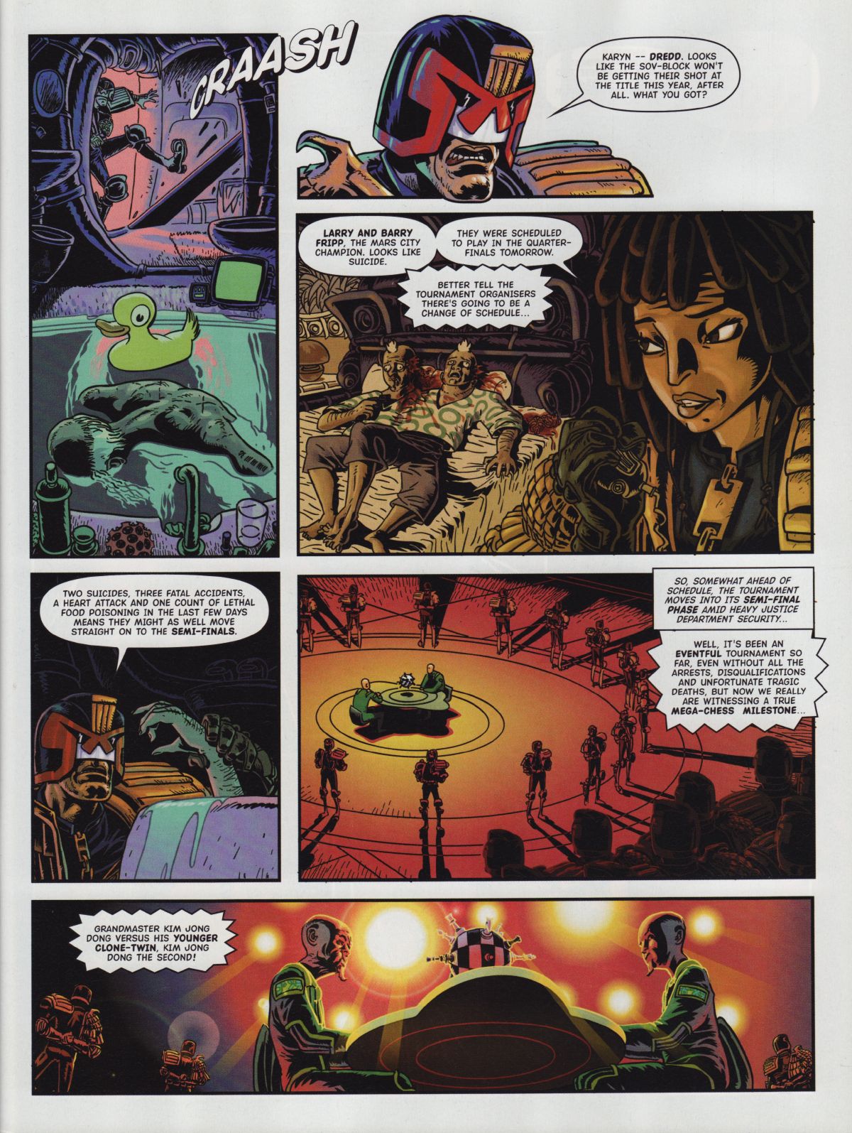 Read online Judge Dredd Megazine (Vol. 5) comic -  Issue #217 - 11