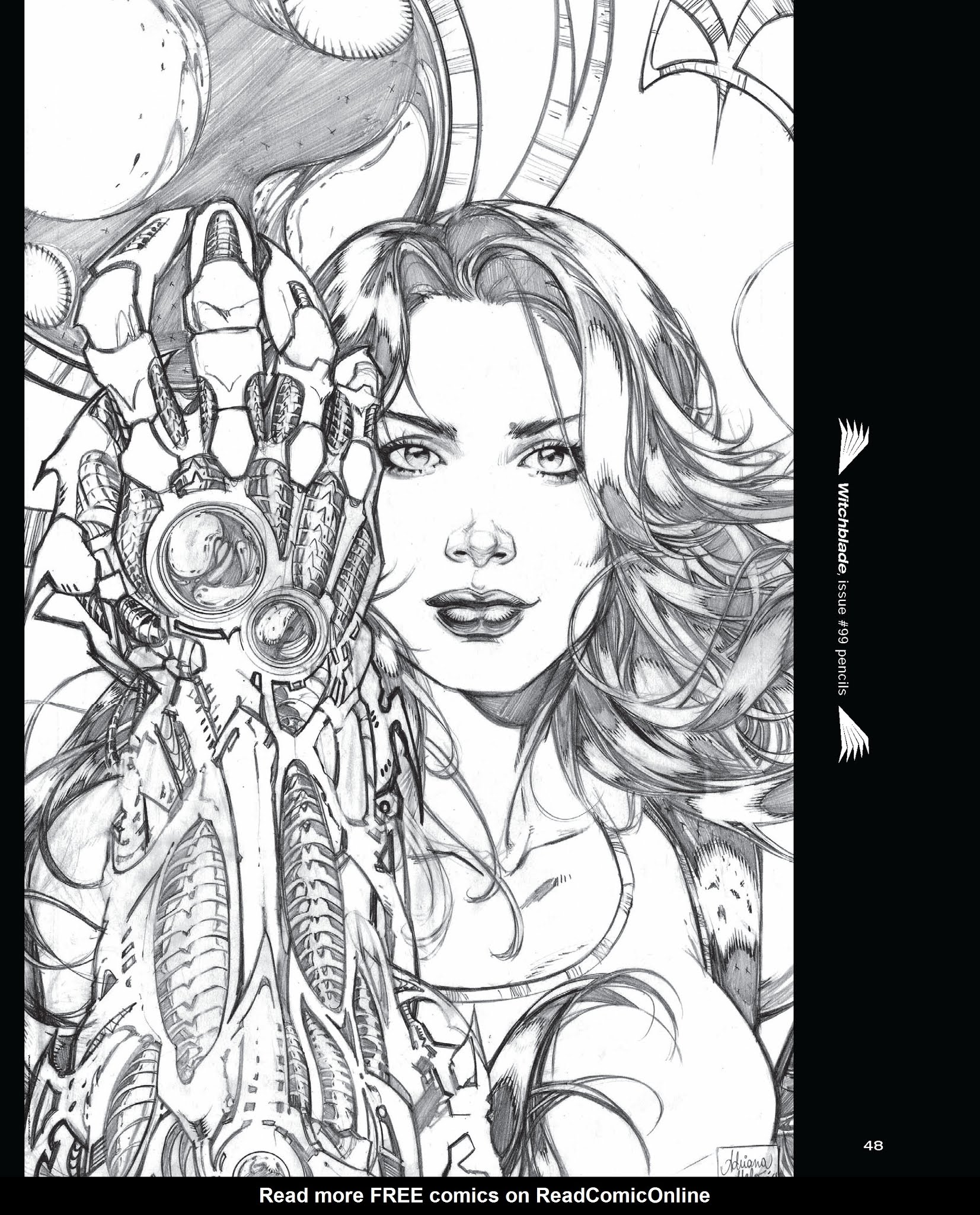 Read online Witchblade: Art of Witchblade comic -  Issue # TPB - 46
