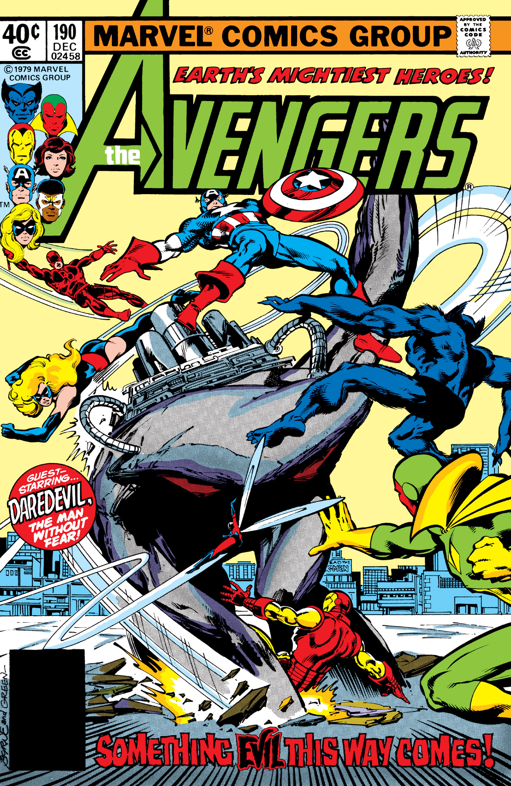Read online The Avengers (1963) comic -  Issue #190 - 1