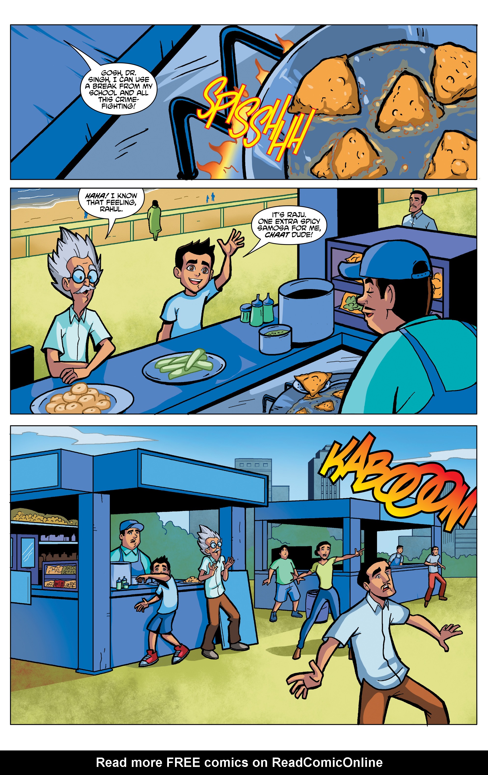 Read online Chakra the Invincible comic -  Issue #10 - 10